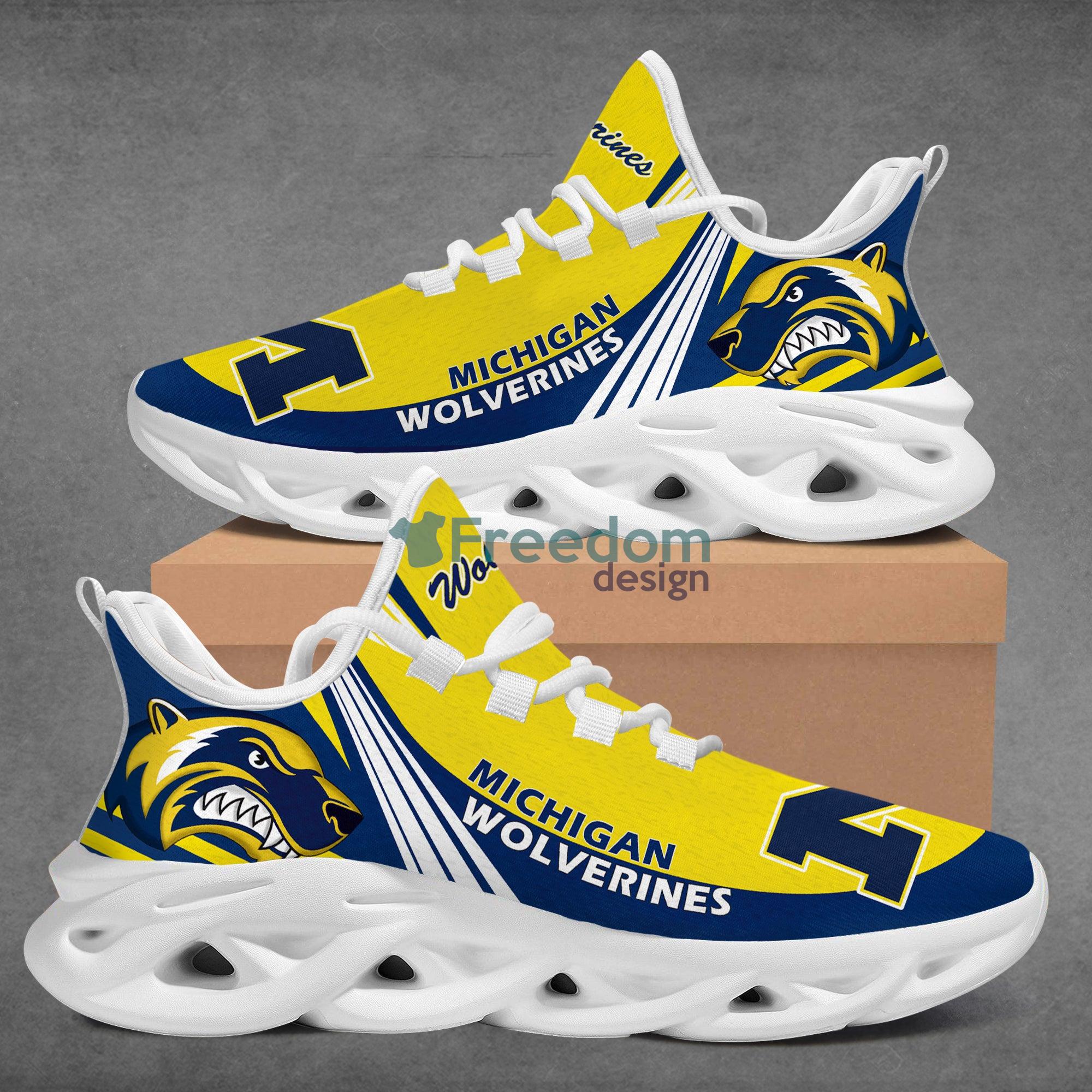 Michigan Wolverines Angry Max Soul Snesker Running Shoes Product Photo 1