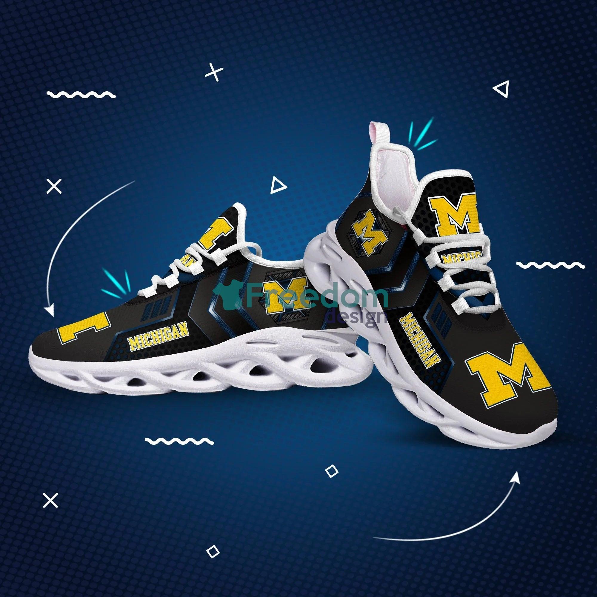 Michigan Wolverines Fans Max Soul Snesker For Fans Product Photo 2