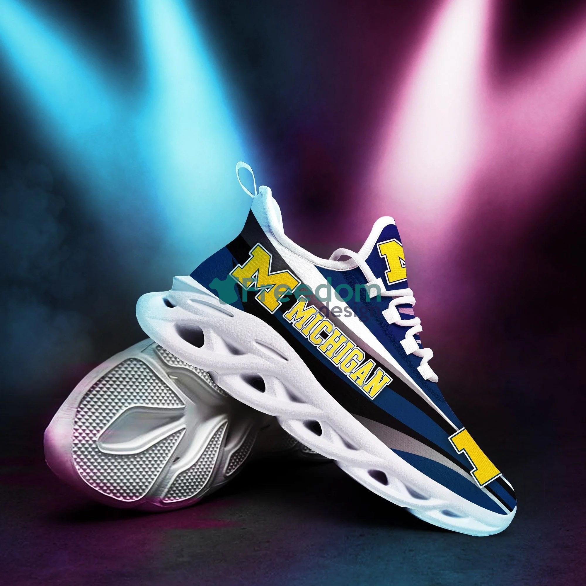 Michigan Wolverines Fans Sport Max Soul Snesker Running Shoes Product Photo 1