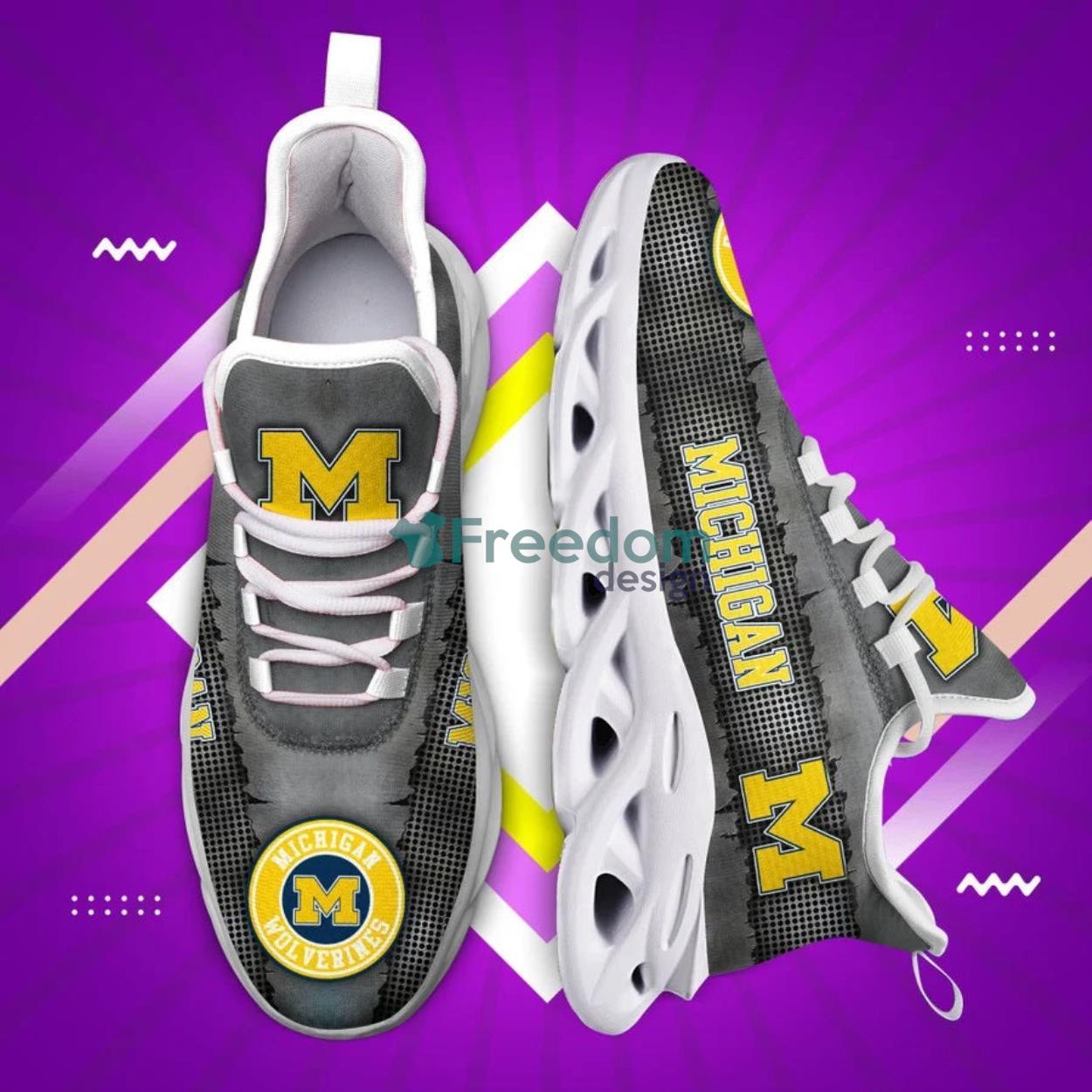 Michigan Wolverines Special Max Soul Snesker Running Shoes Product Photo 2