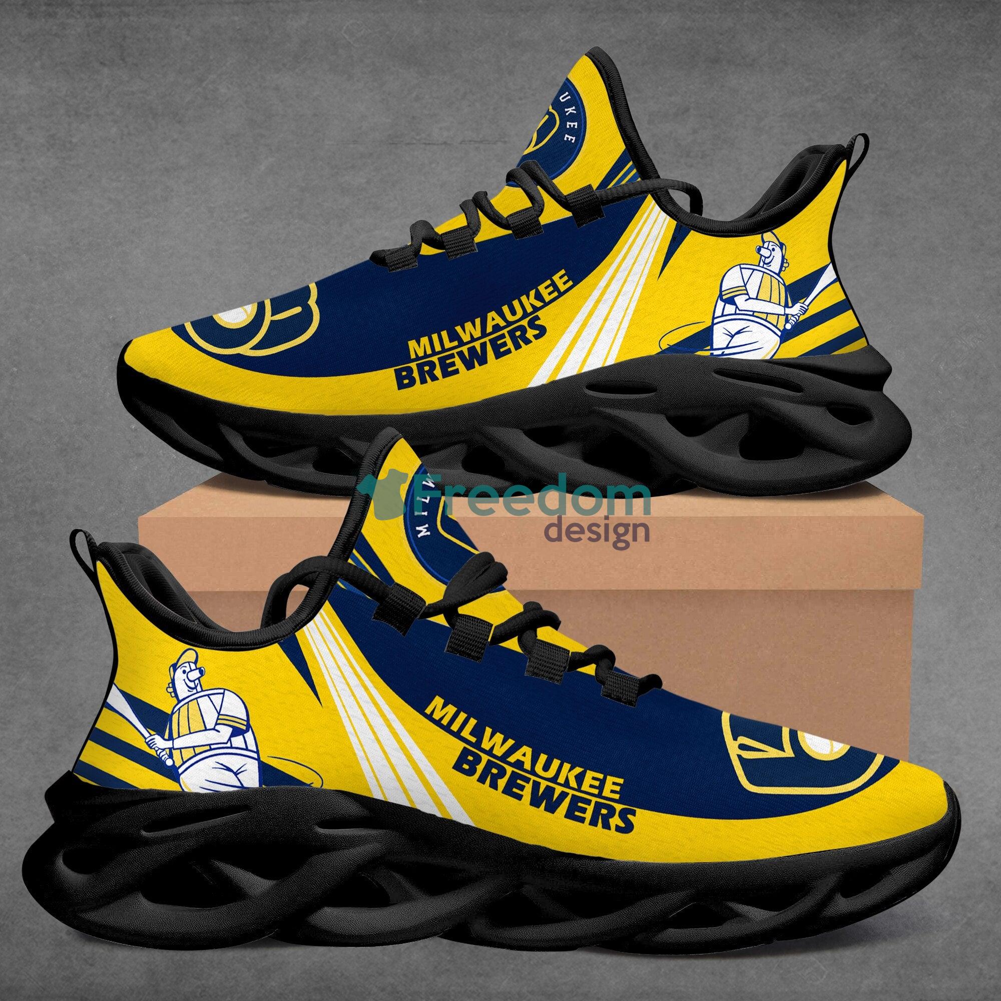 Milwaukee Brewers Max Soul Snesker Running Shoes Product Photo 2