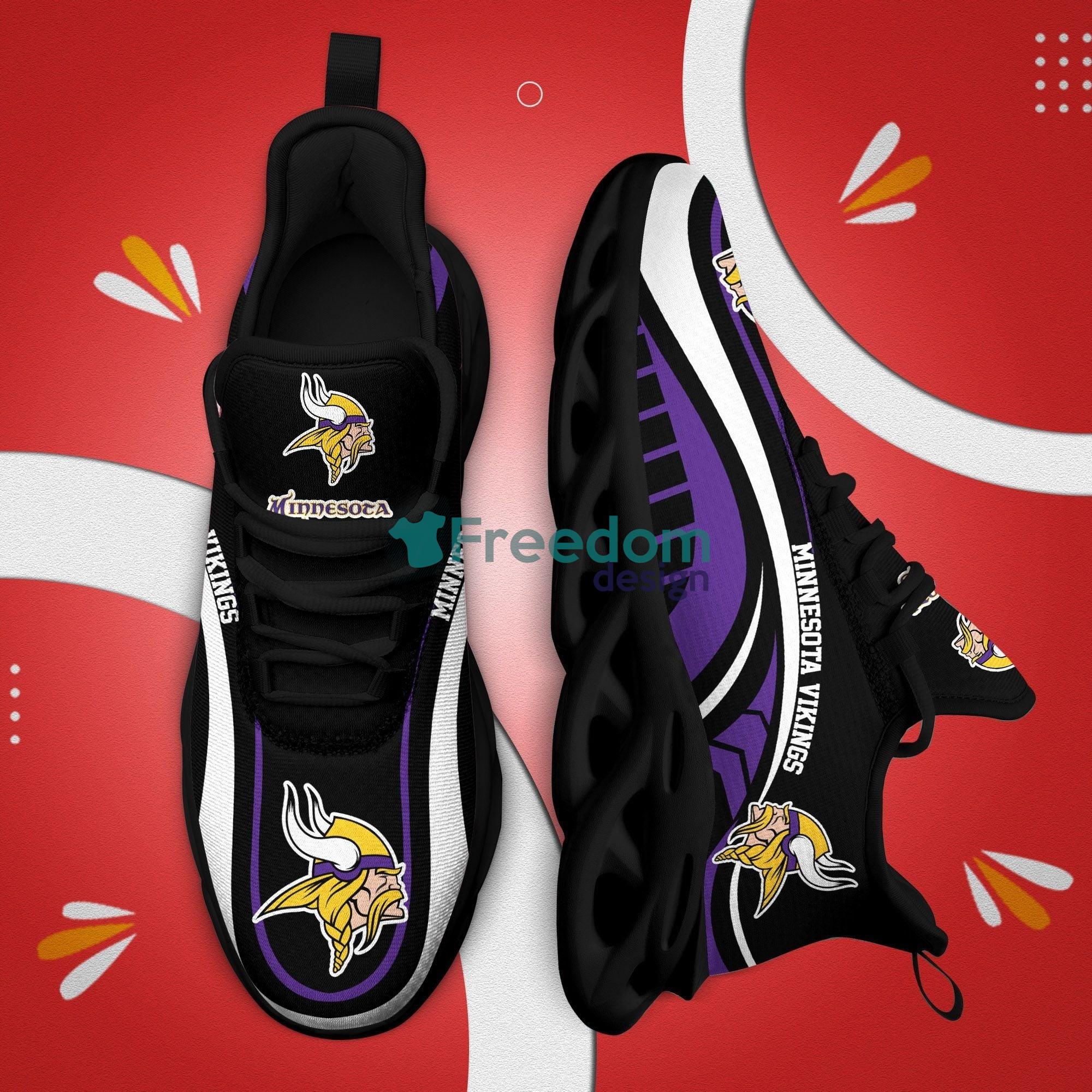 Minnesota Vikings Cool Max Soul Shoes For Fans Product Photo 2