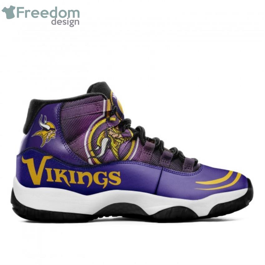 Minnesota Vikings form Air Jordan 11 Sneaker shoes - Jomagift