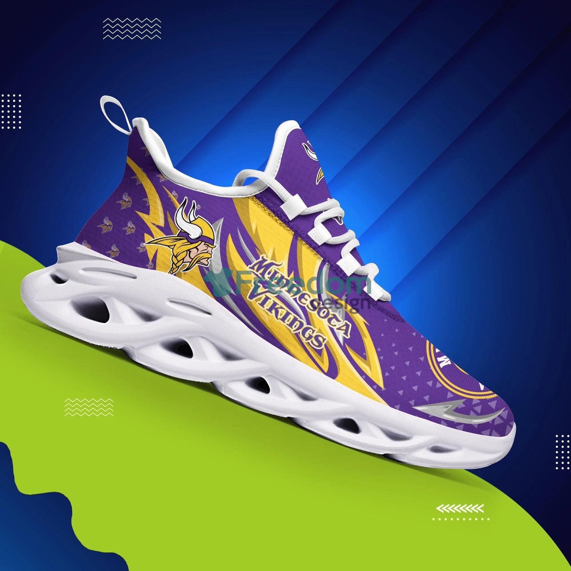 Minnesota Vikings Fans Air Max Soul Snesker Running Shoes Product Photo 2