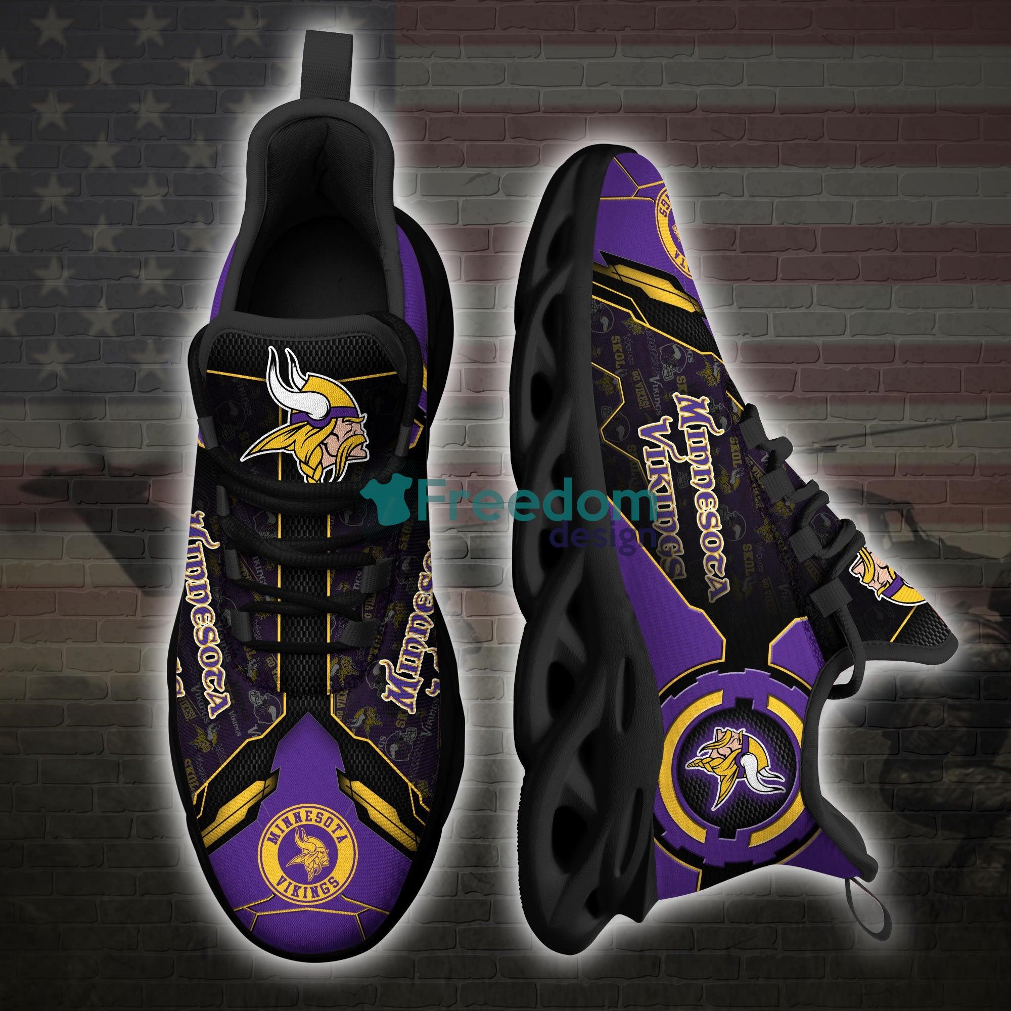 Minnesota Vikings Lover Max Soul Snesker Running Shoes Product Photo 2