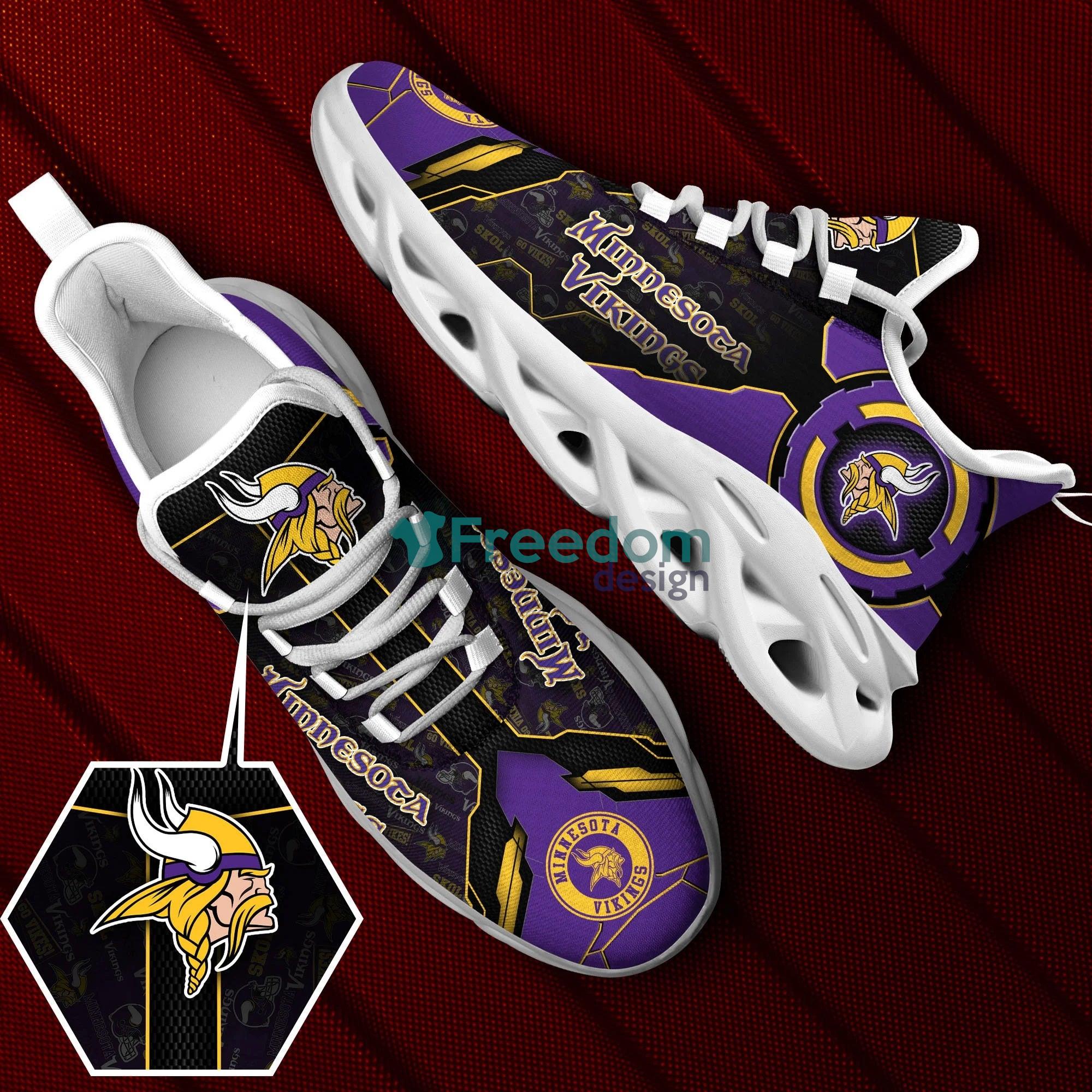 Minnesota Vikings Lover Max Soul Snesker Running Shoes Product Photo 1