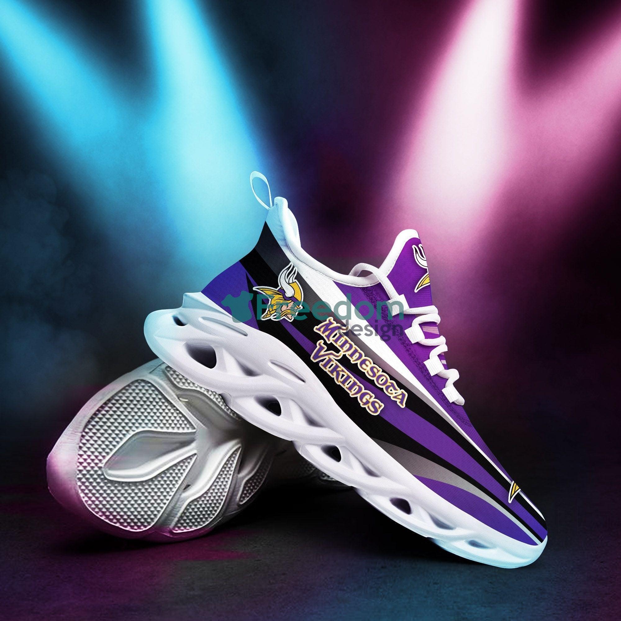 Minnesota Vikings Max Soul Snesker Running Shoes Product Photo 1