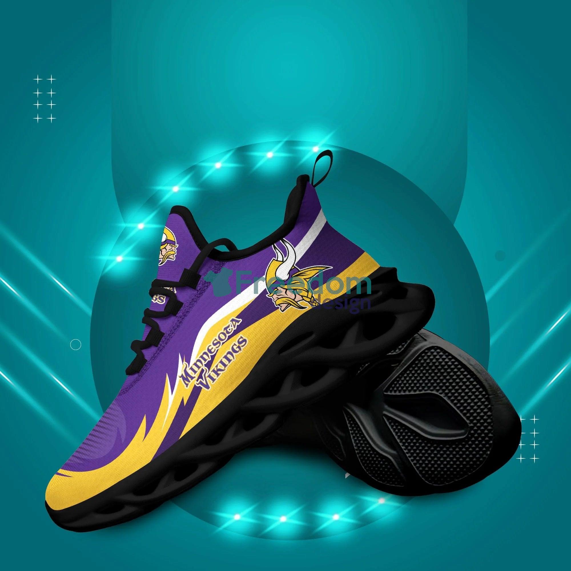 Minnesota Vikings Sport Lover Max Soul Snesker Running Shoes Product Photo 2