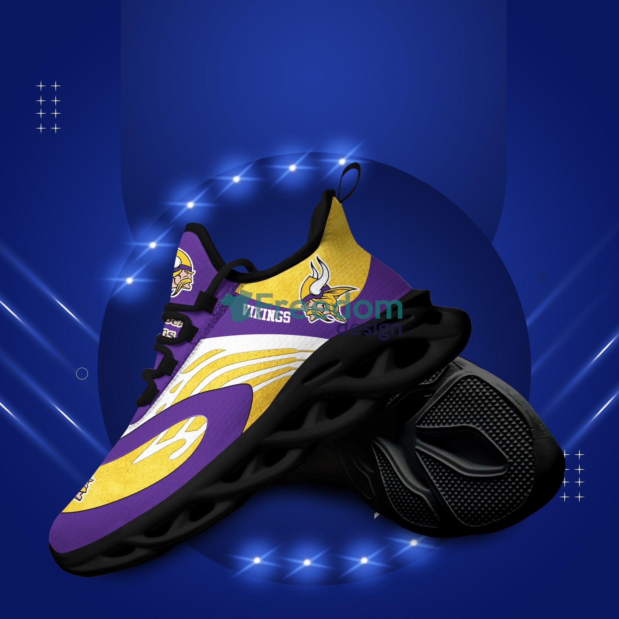 Minnesota Vikings Sport Team Max Soul Snesker Running Shoes Product Photo 2