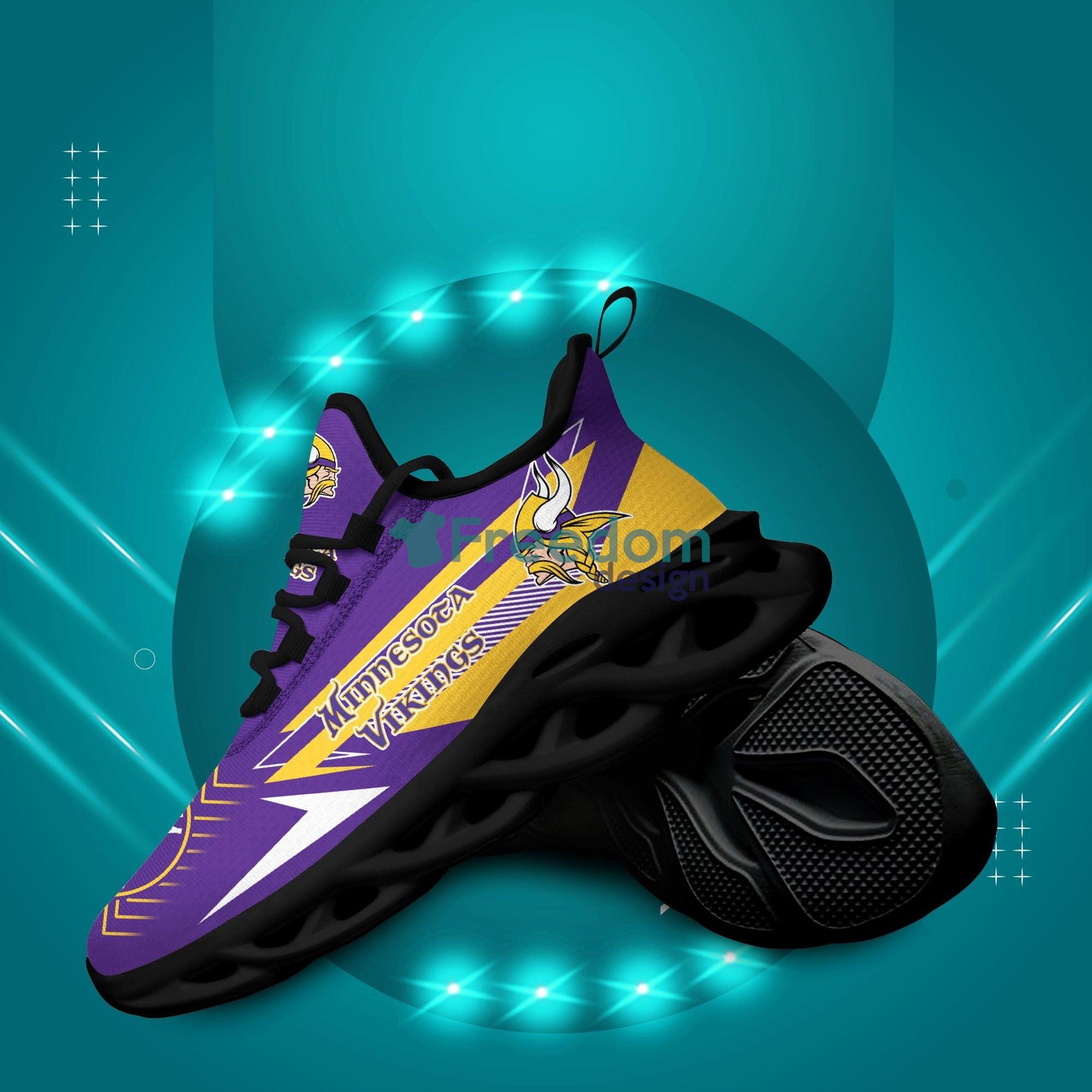 Minnesota Vikings Team Air Max Soul Shoes For Fans Product Photo 2