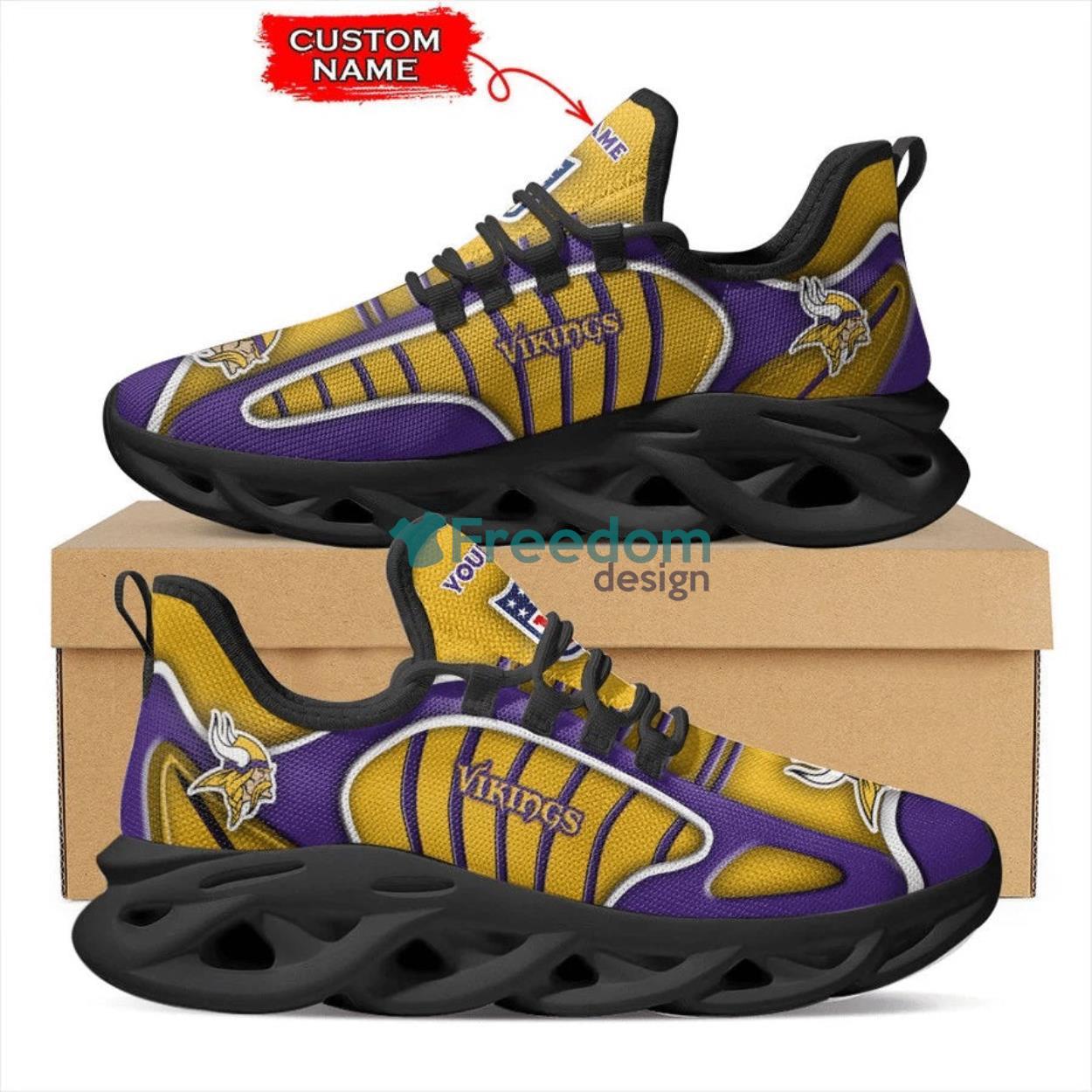 Minnesota Vikings Unique Air Max Soul Snesker Running Shoes Product Photo 2