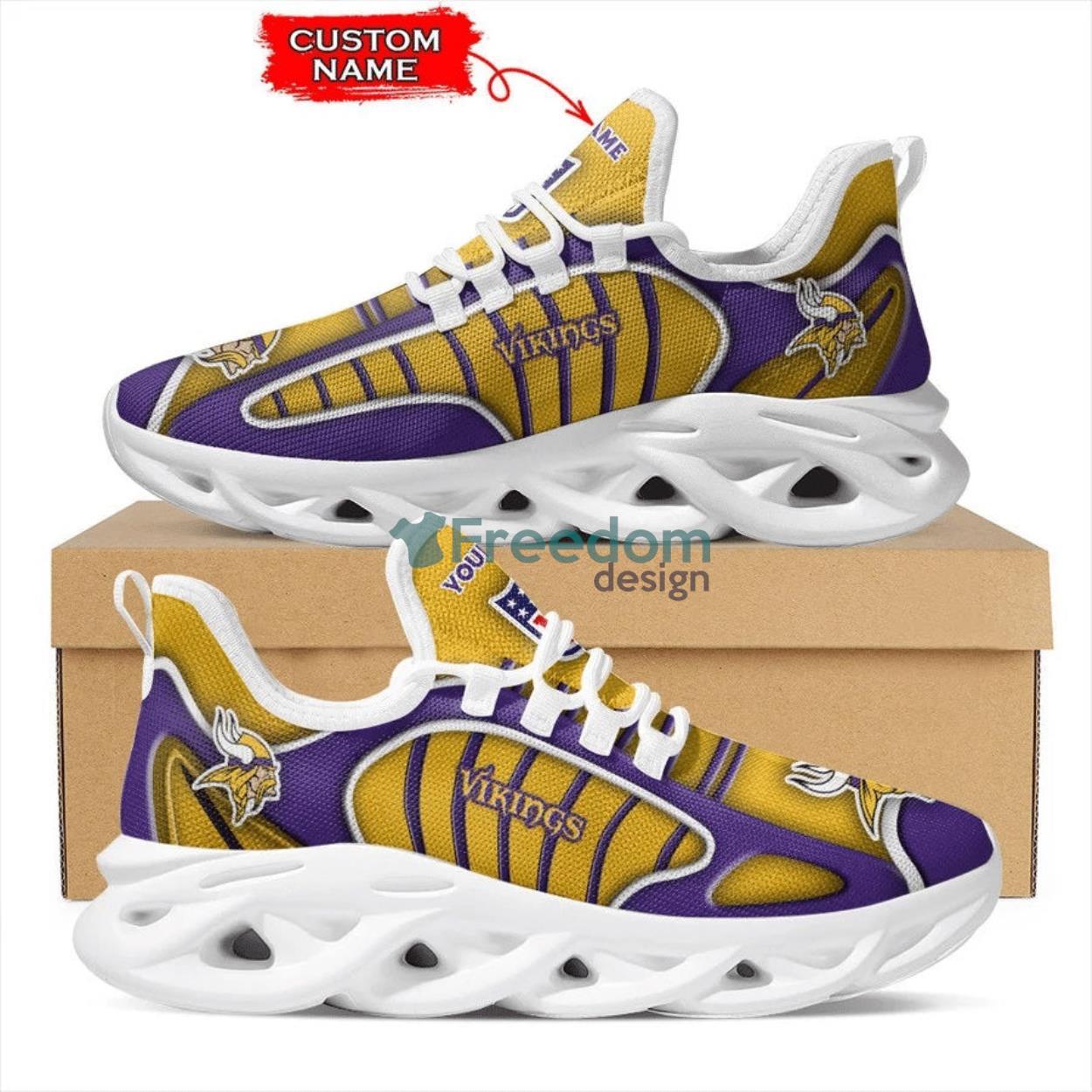 Minnesota Vikings Unique Air Max Soul Snesker Running Shoes Product Photo 1