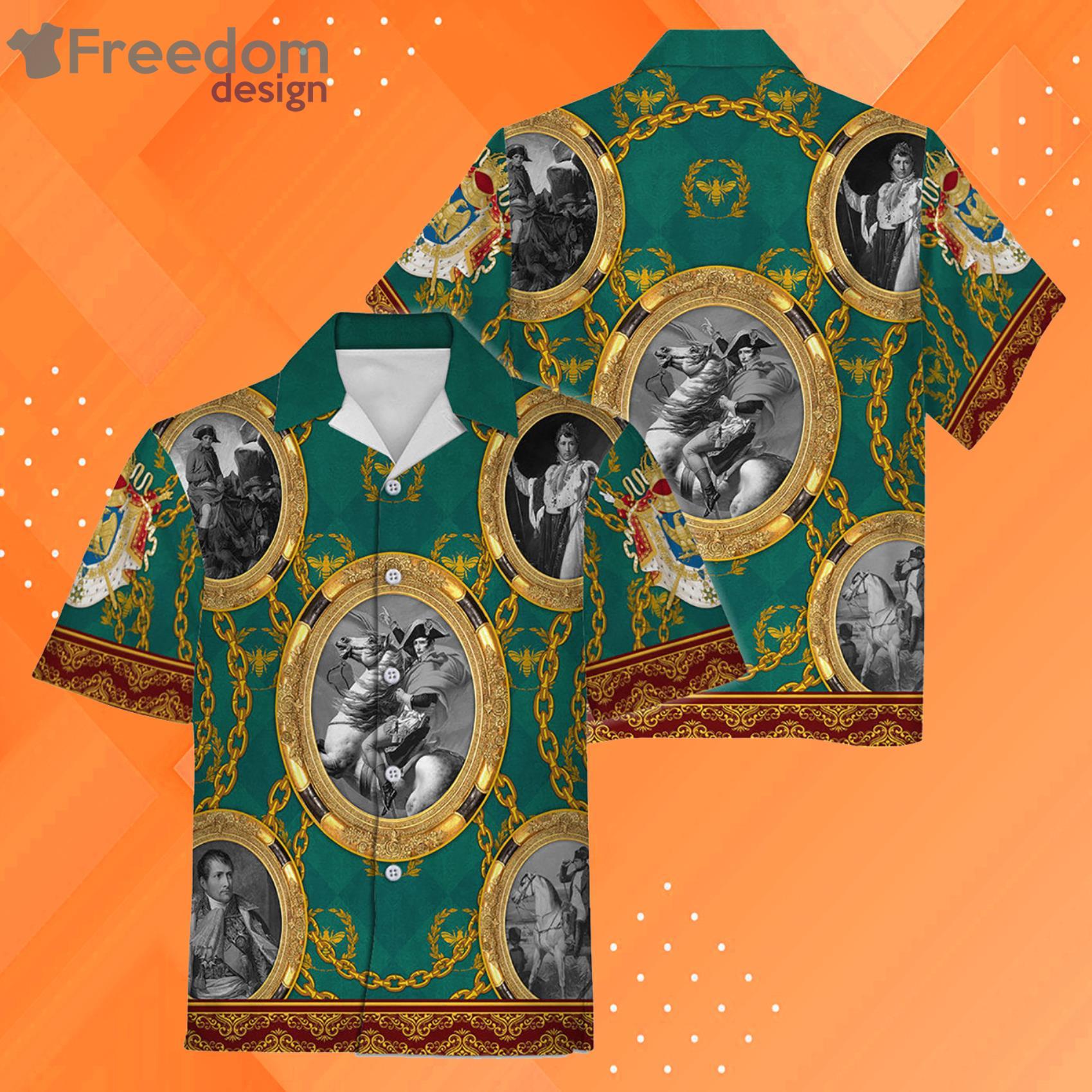 Napoleon Bonaparte All Over Print Hawaiian Shirt Product Photo 1