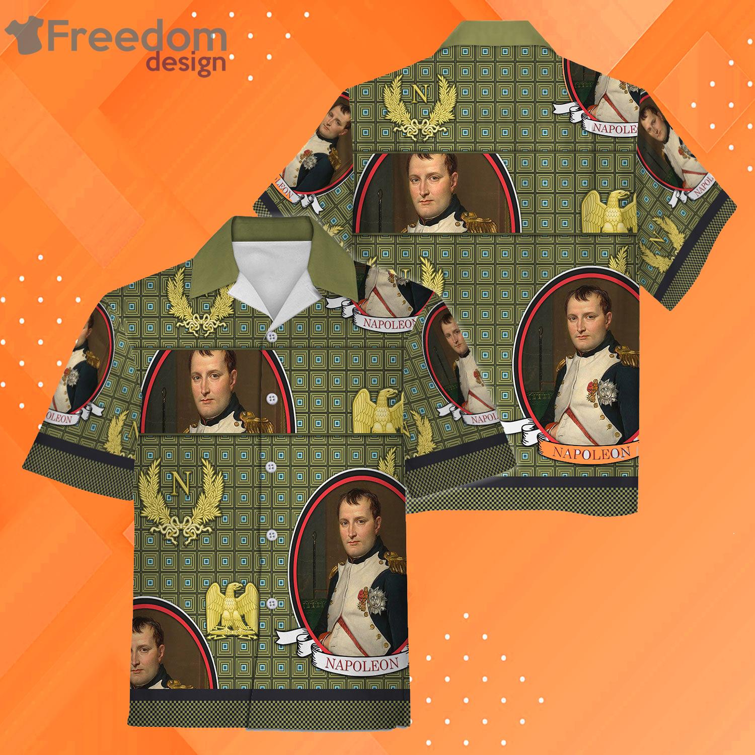 Napoleon Historical All Over Print Hawaiian Shirt Product Photo 1