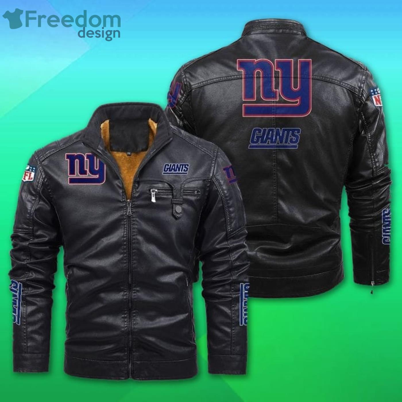 NFL New York Giants Men's Rain Jacket 1/3 Zip Large |