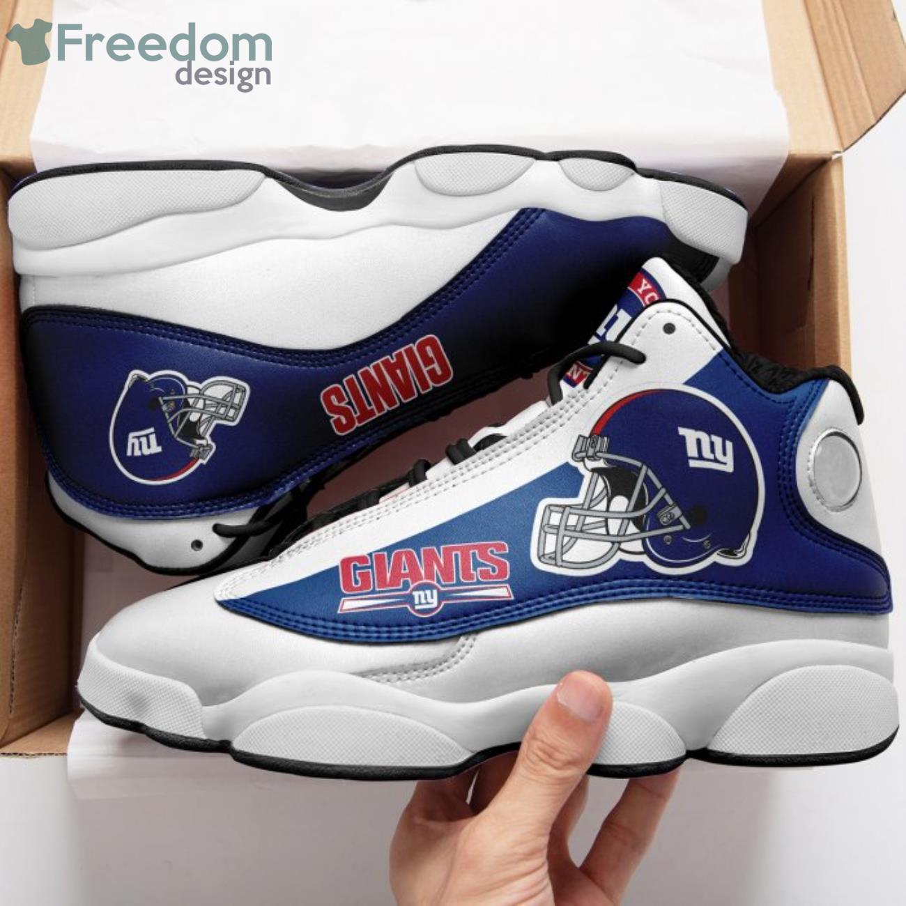 New York Giants Limited Edition Air Jordan 13 Sneaker For Fans