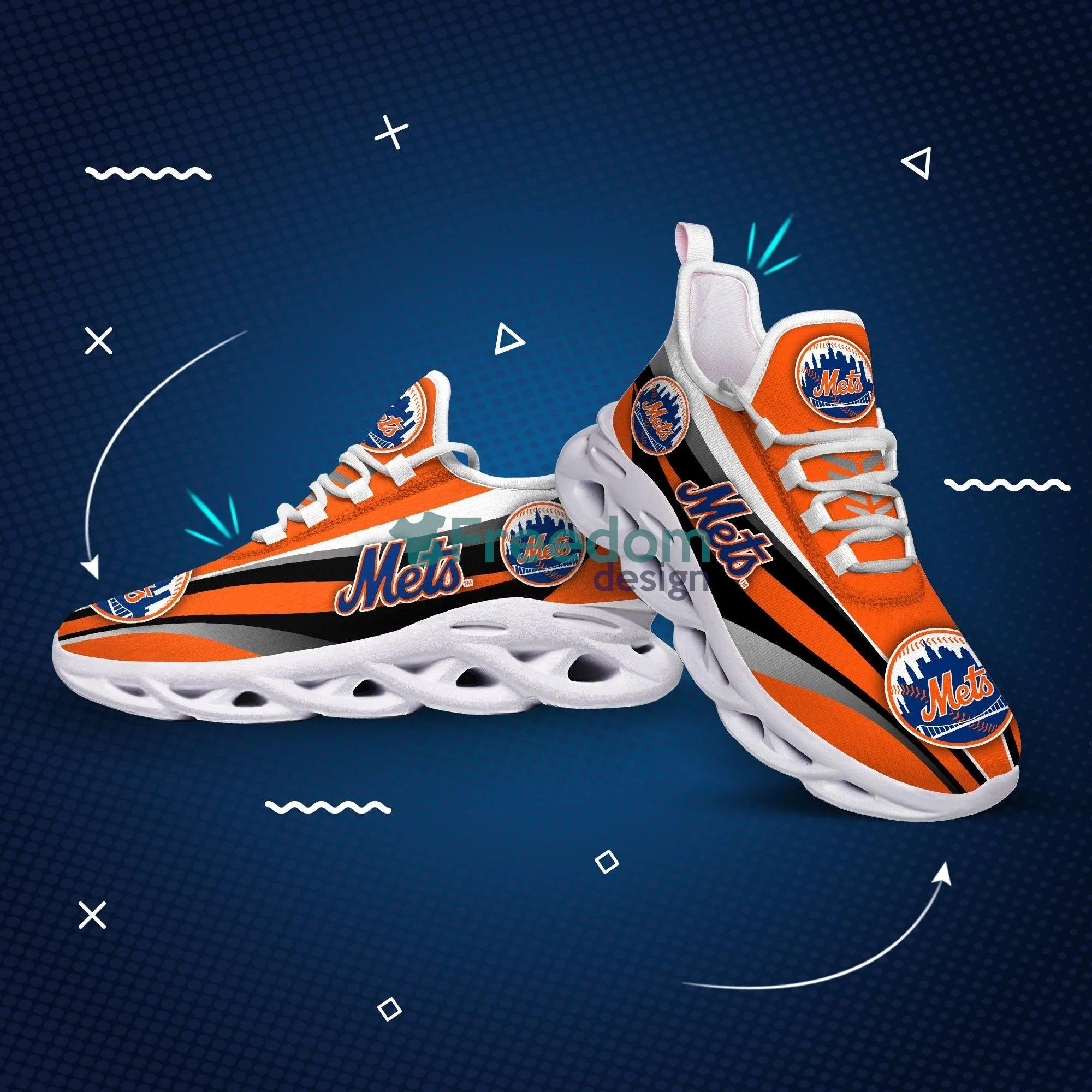 New York Mets Cool Max Soul Snesker Running Shoes For Fans Product Photo 1