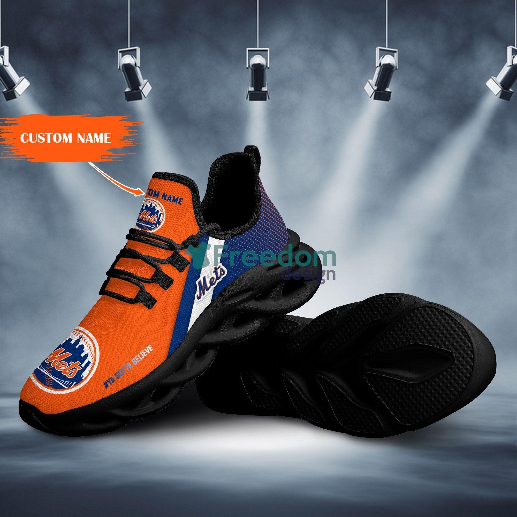 New York Mets Fans Air Max Soul Snesker Running Shoes Product Photo 2