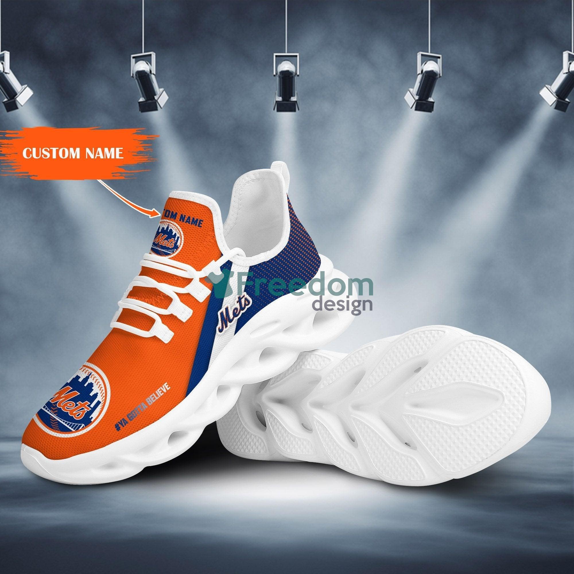 New York Mets Fans Air Max Soul Snesker Running Shoes Product Photo 1