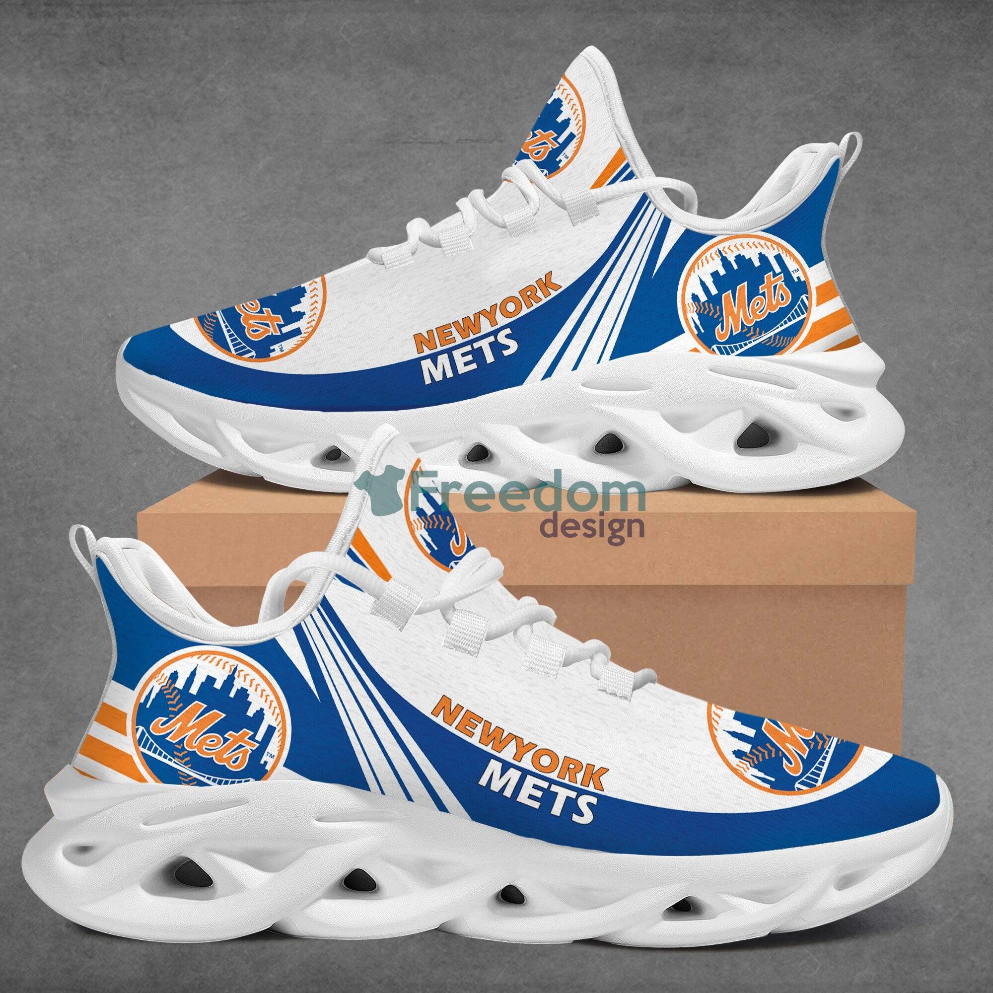 New York Mets Striped Style Max Soul Snesker Running Shoes Product Photo 1