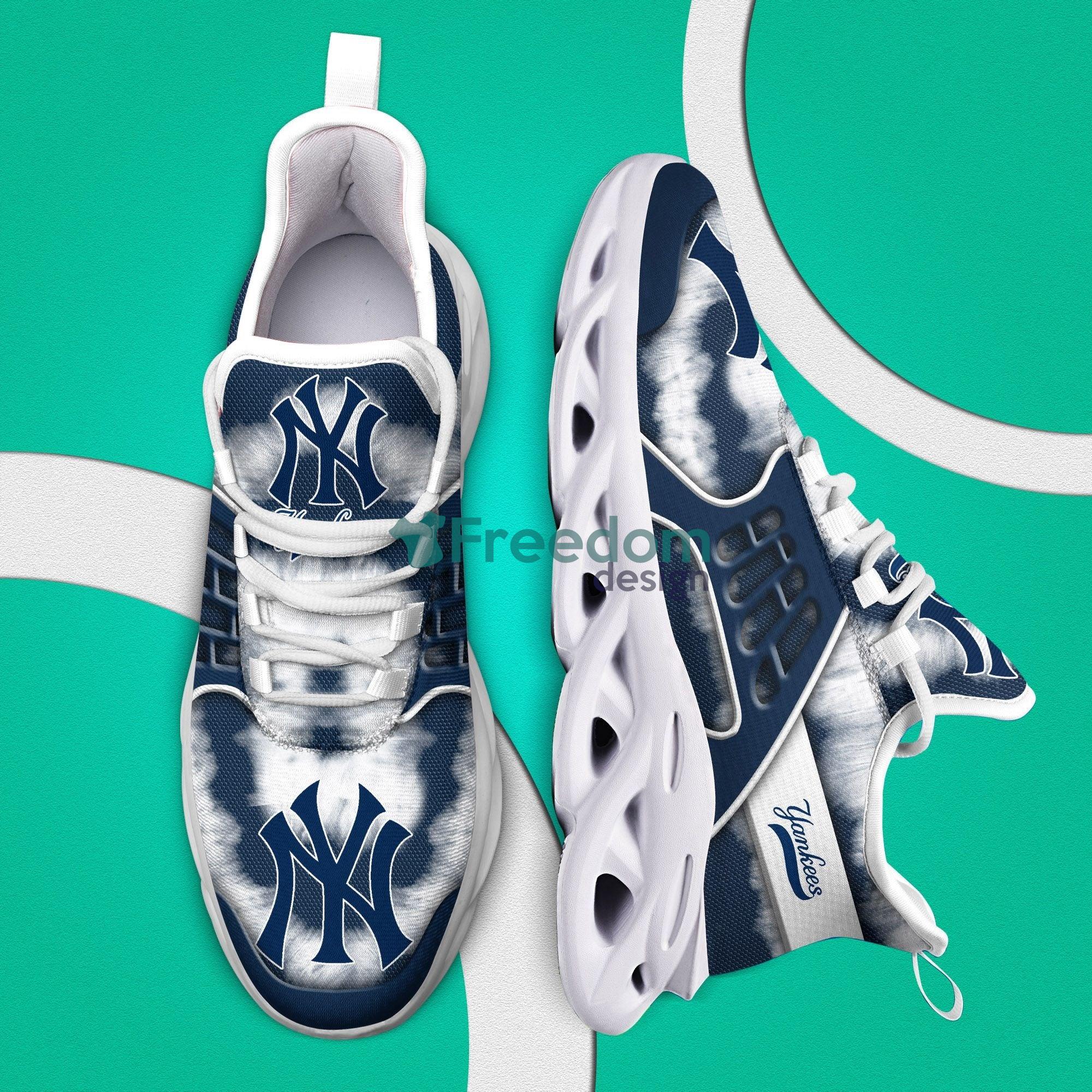 New York Yankees Max Soul Sneaker Running Shoes For Fans