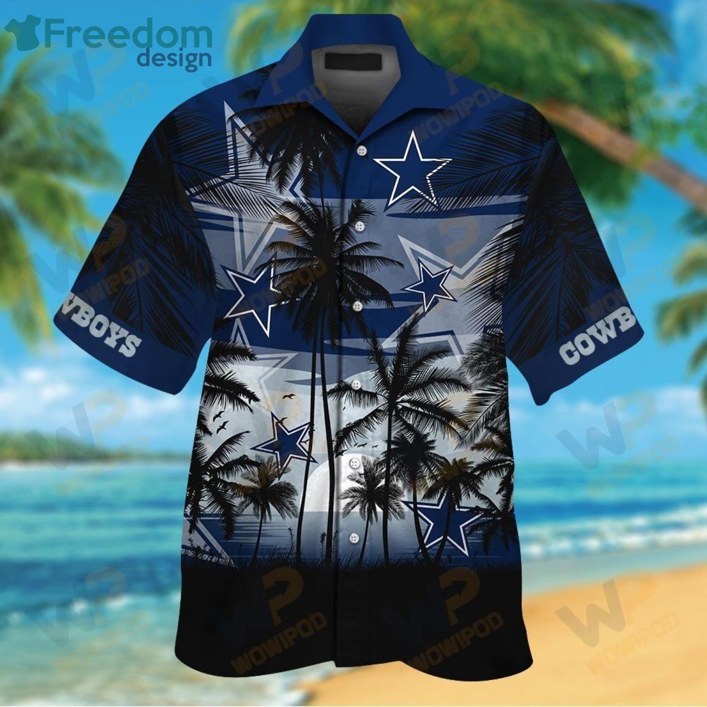 Dallas Cowboys NFL Flower Hawaiian Shirt Best Gift Idea For Fans -  Freedomdesign