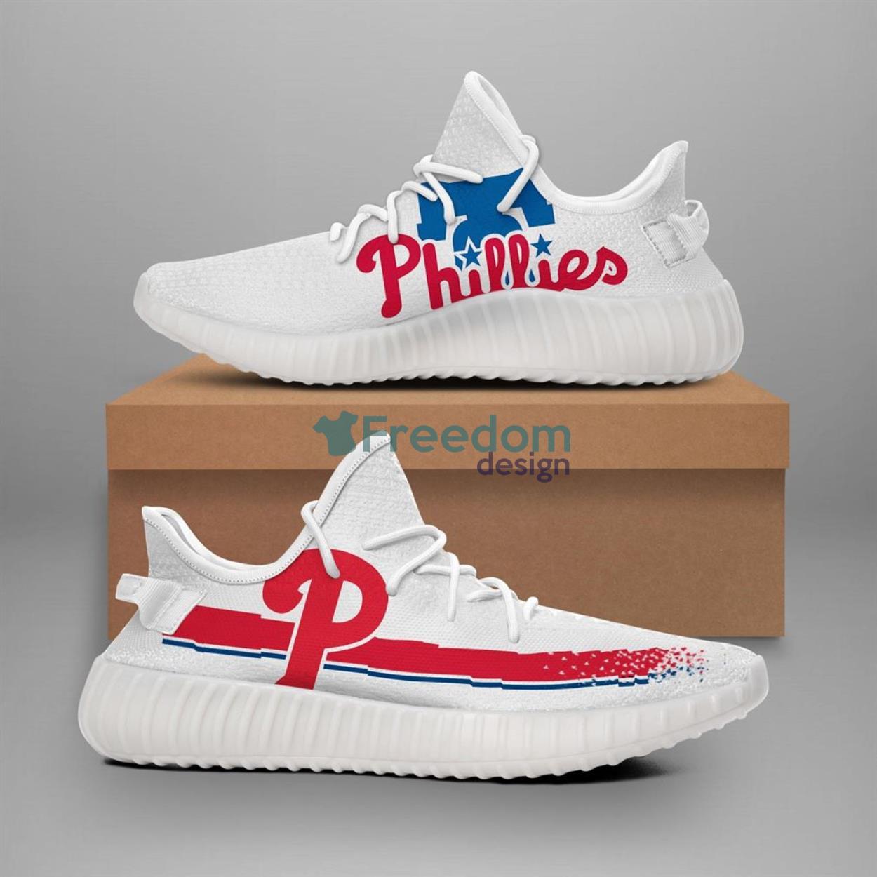 Philadelphia Phillies Team Sport Lover Yeezy Shoes For Fans Product Photo 1