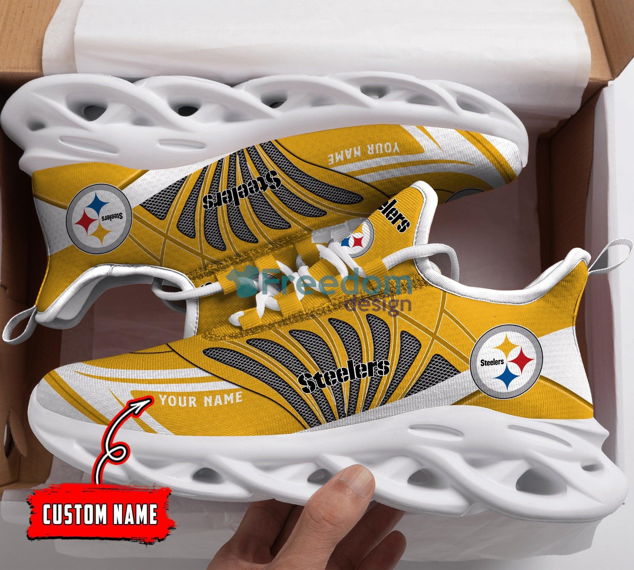 Pittsburgh Steelers Cool Max Soul Snesker Running Shoes Product Photo 2