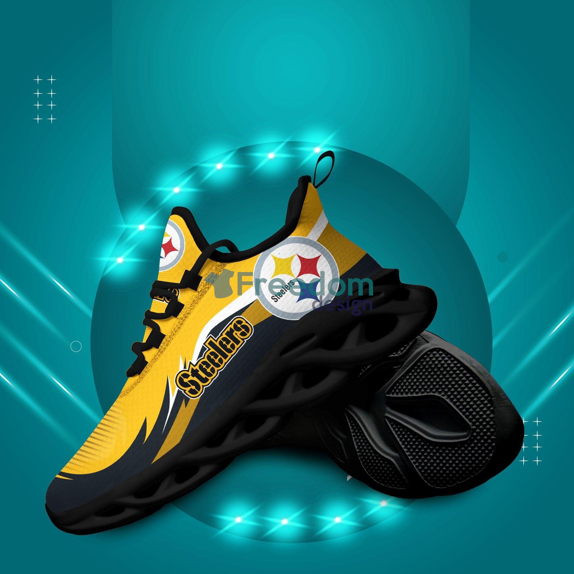 Pittsburgh Steelers Fans Max Soul Snesker Running Shoes Product Photo 2