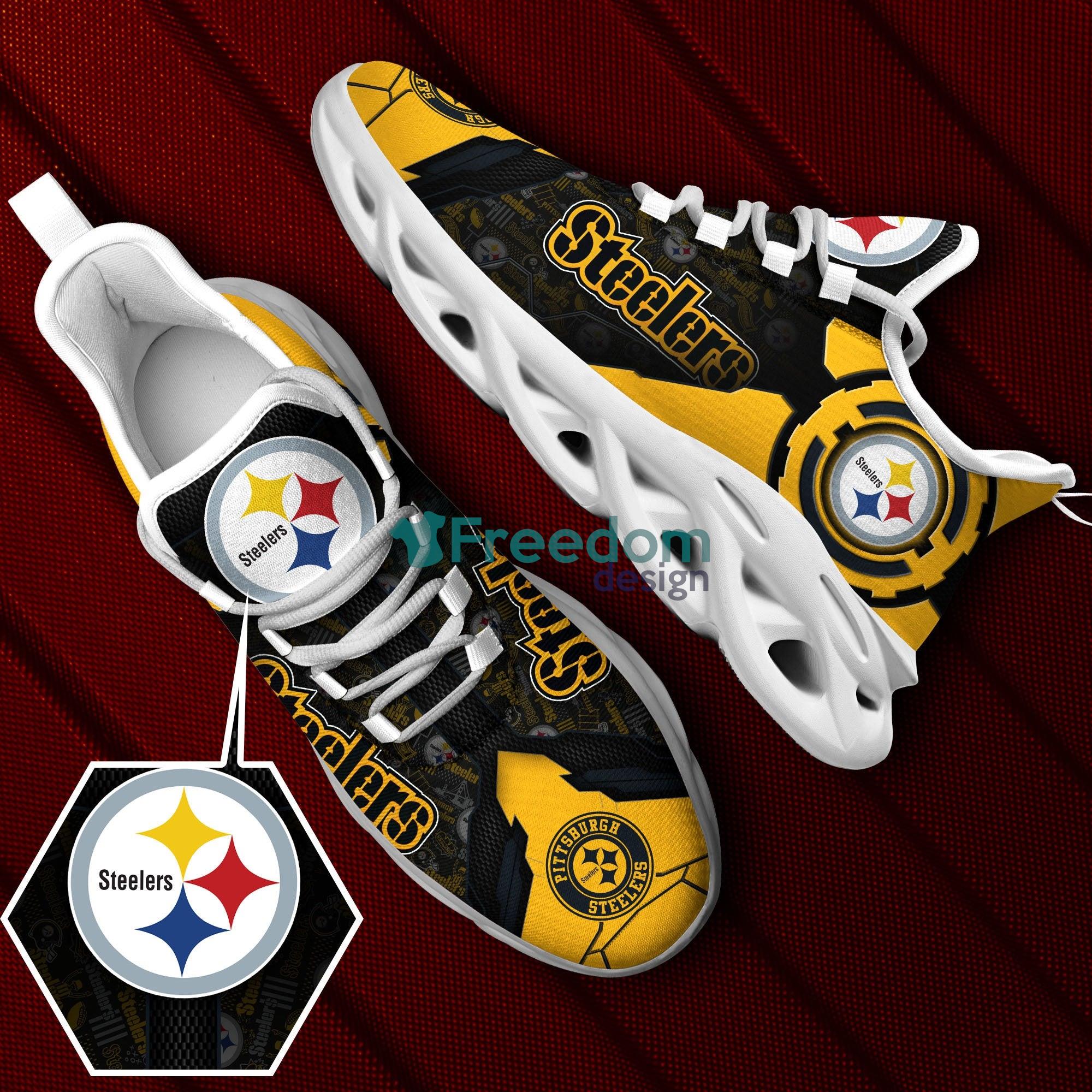 Pittsburgh Steelers Max Soul Snesker Running Shoes Product Photo 2