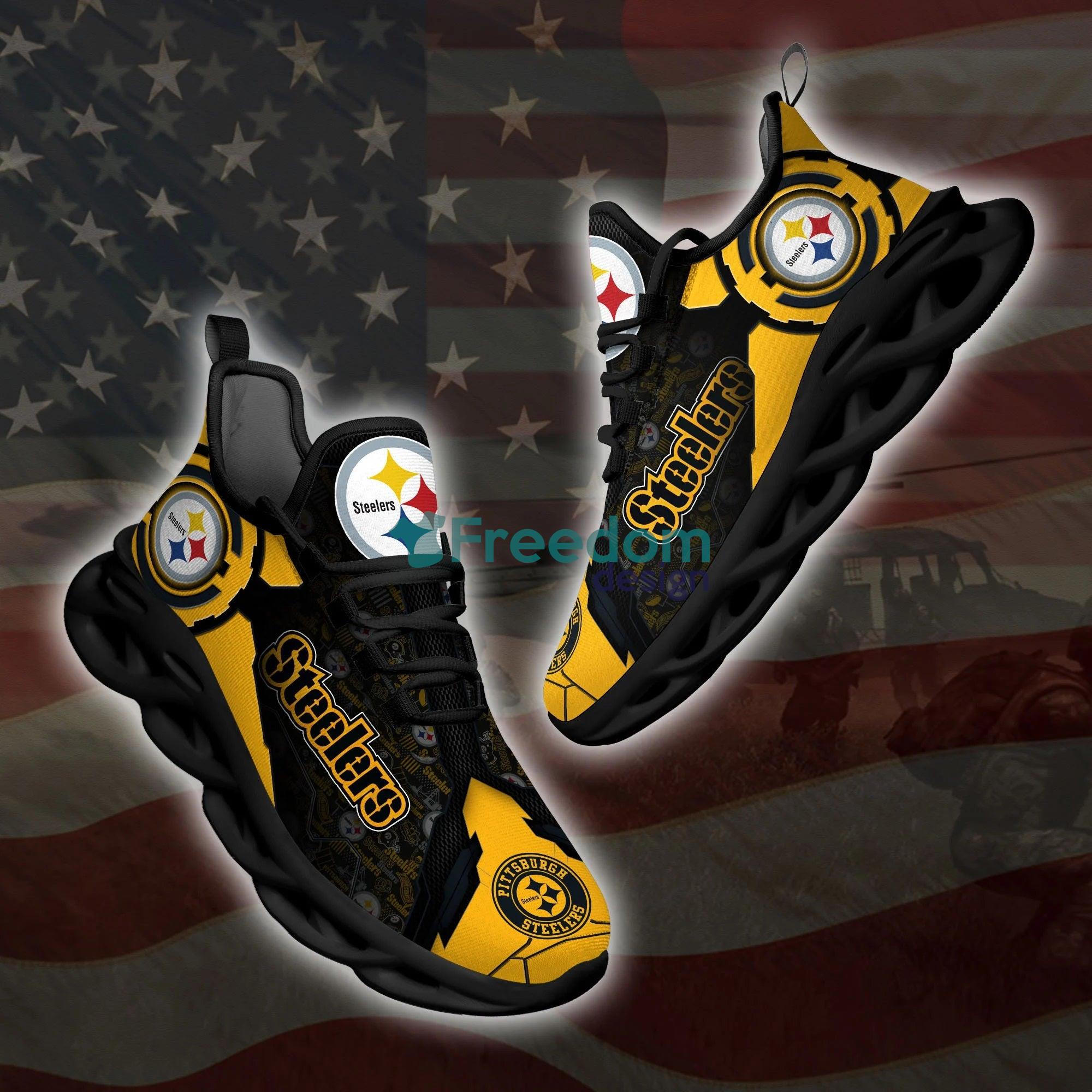 Pittsburgh Steelers Max Soul Snesker Running Shoes Product Photo 1