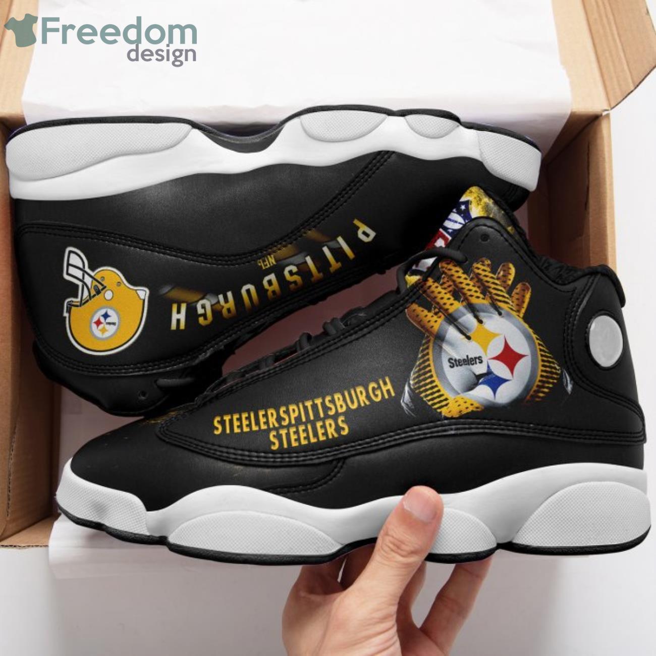 Pittsburgh steelers air jd13 air jordan 13 sneakers 316 - man / 10