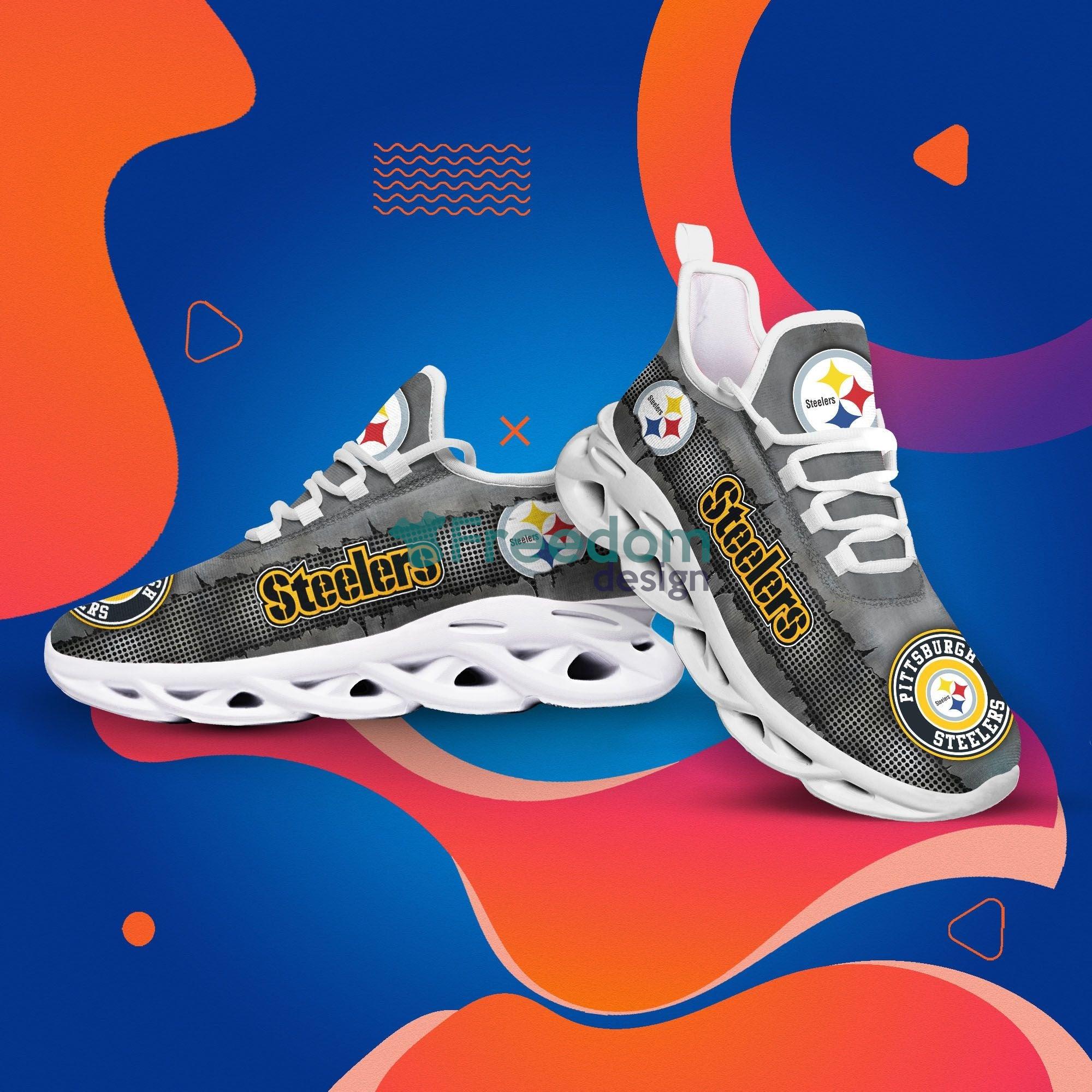 Pittsburgh Steelers Special Max Soul Snesker Running Shoes Product Photo 2