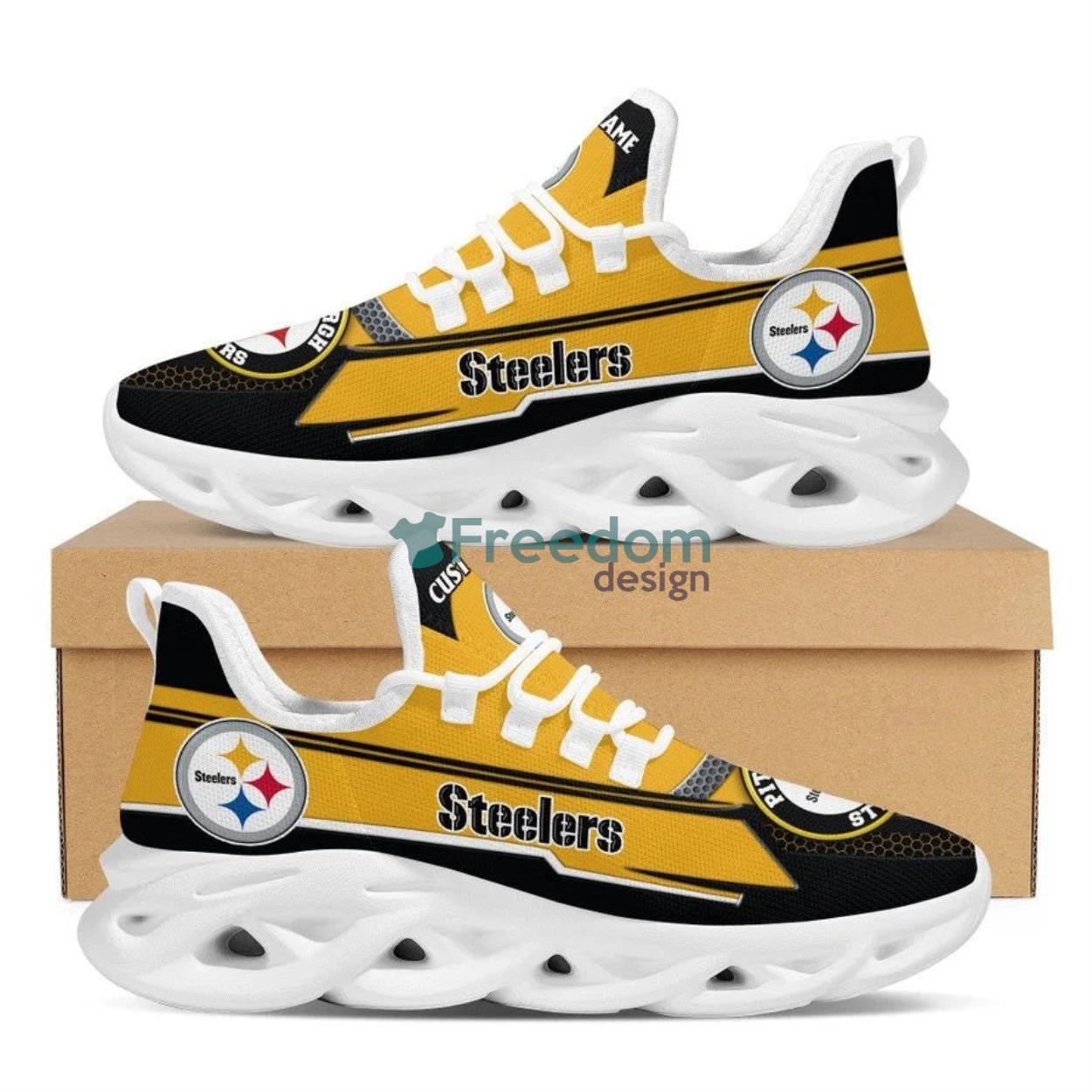 Pittsburgh Steelers Sport Gift Max Soul Snesker Running Shoes Product Photo 1