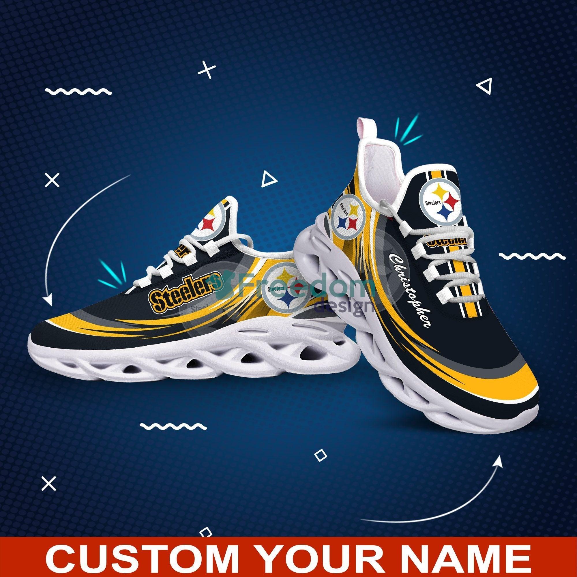 Pittsburgh Steelers Team Max Soul Snesker Running Shoes Product Photo 2