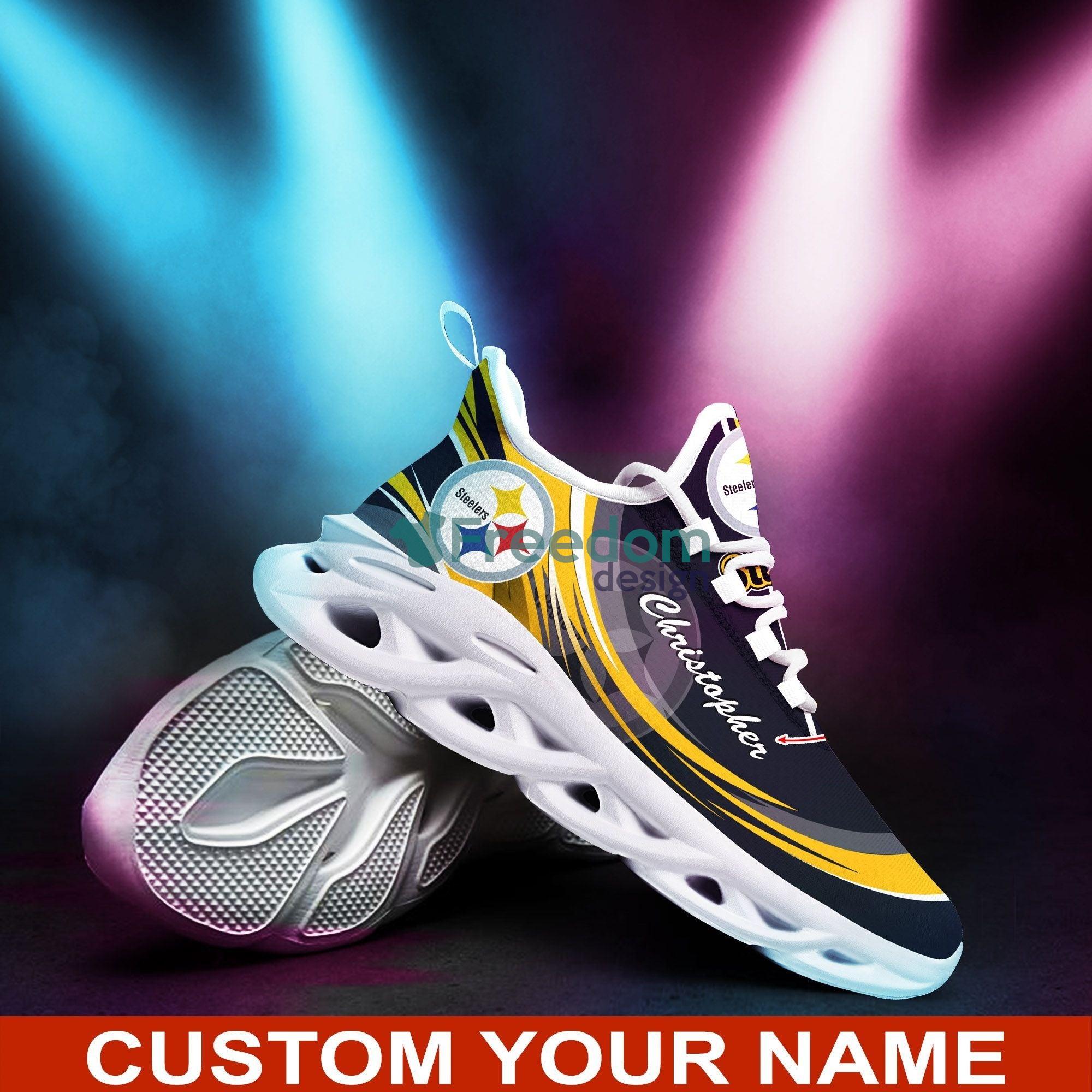 Pittsburgh Steelers Team Max Soul Snesker Running Shoes Product Photo 1