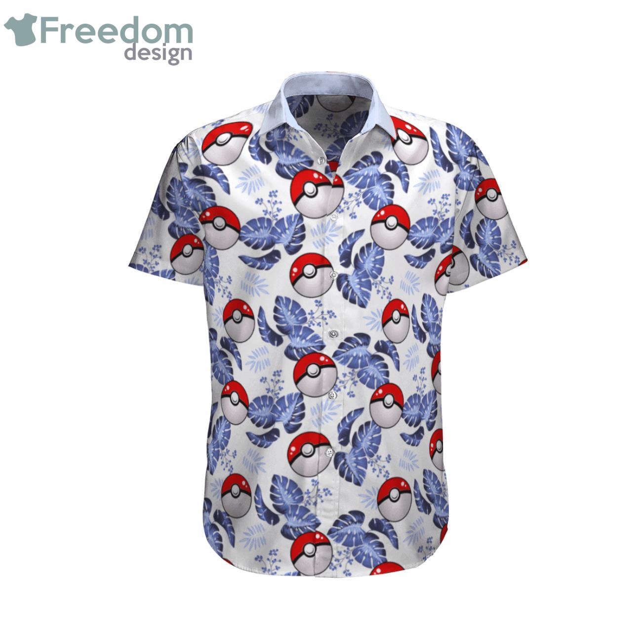 Pokemon Ball Summer Hawaiian Shirt For Men And Women Product Photo 1