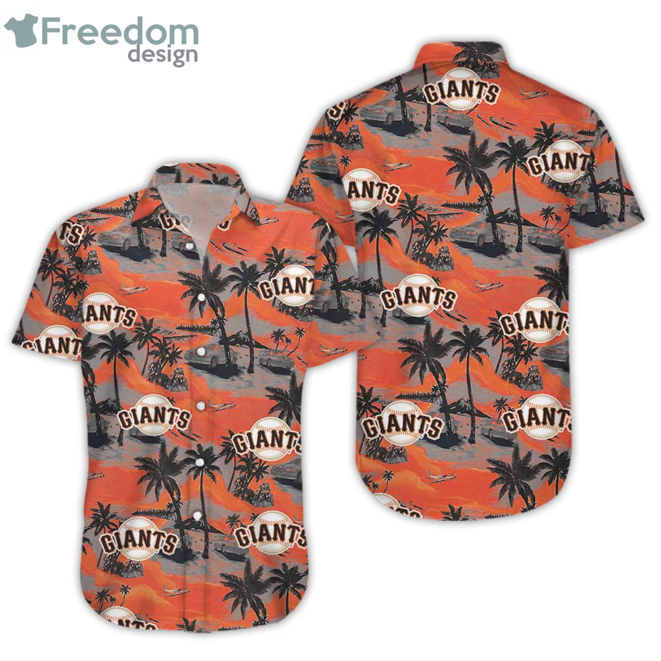 San Francisco Giants Aloha Hawaiian Shirt Product Photo 1