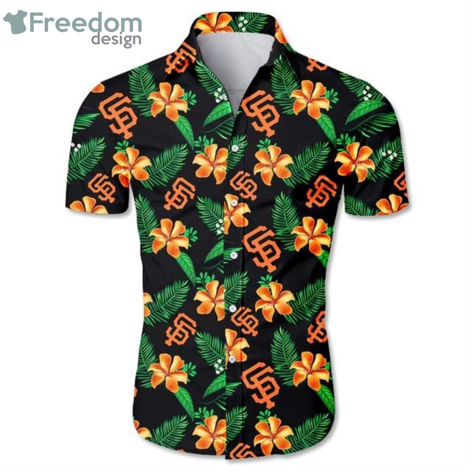 San Francisco Giants Summer Hawaiian Shirt Product Photo 1