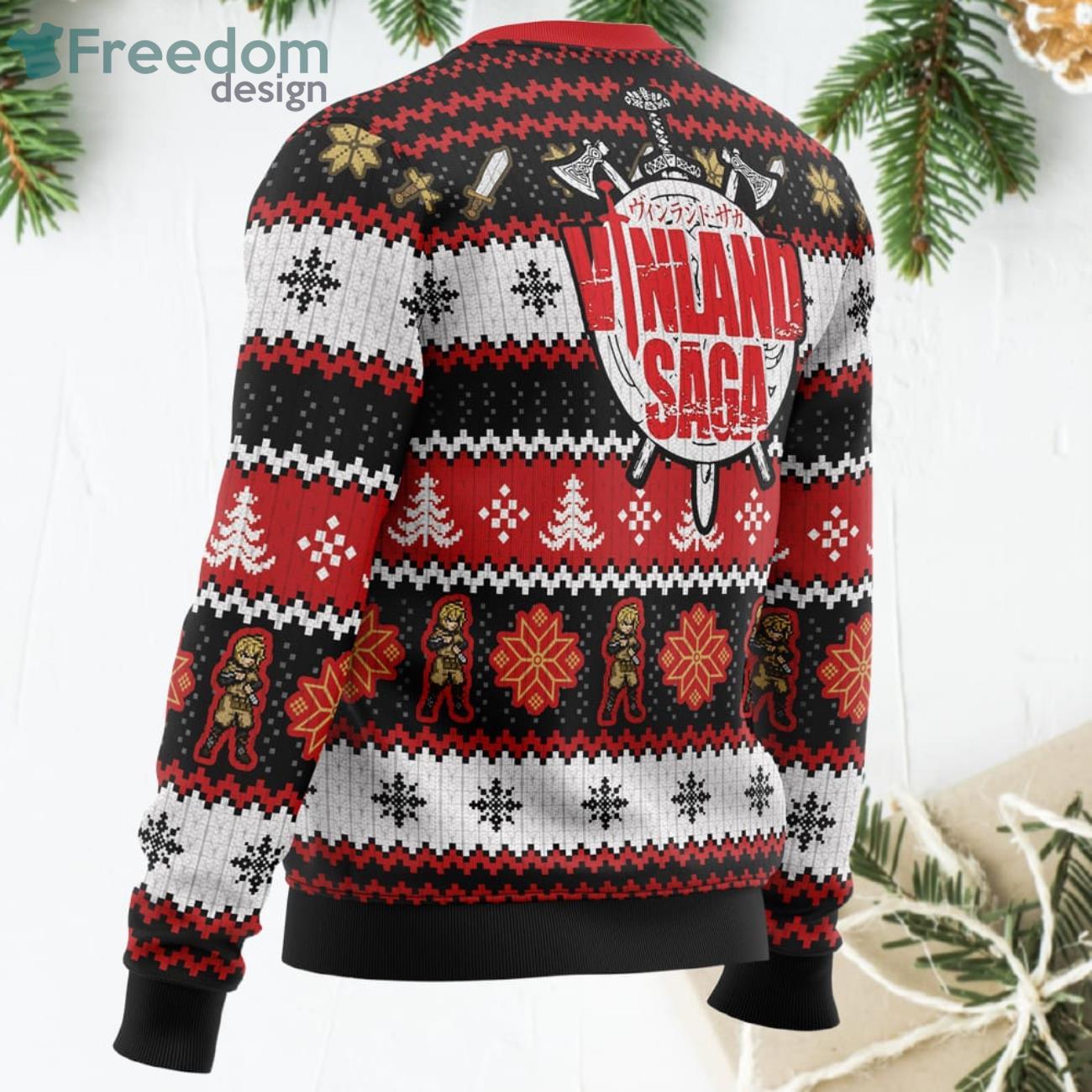 See You In Valhalla Vinland Saga Christmas Sweater image See You In Valhalla Vinland Saga Christmas Sweater Product Photo 3