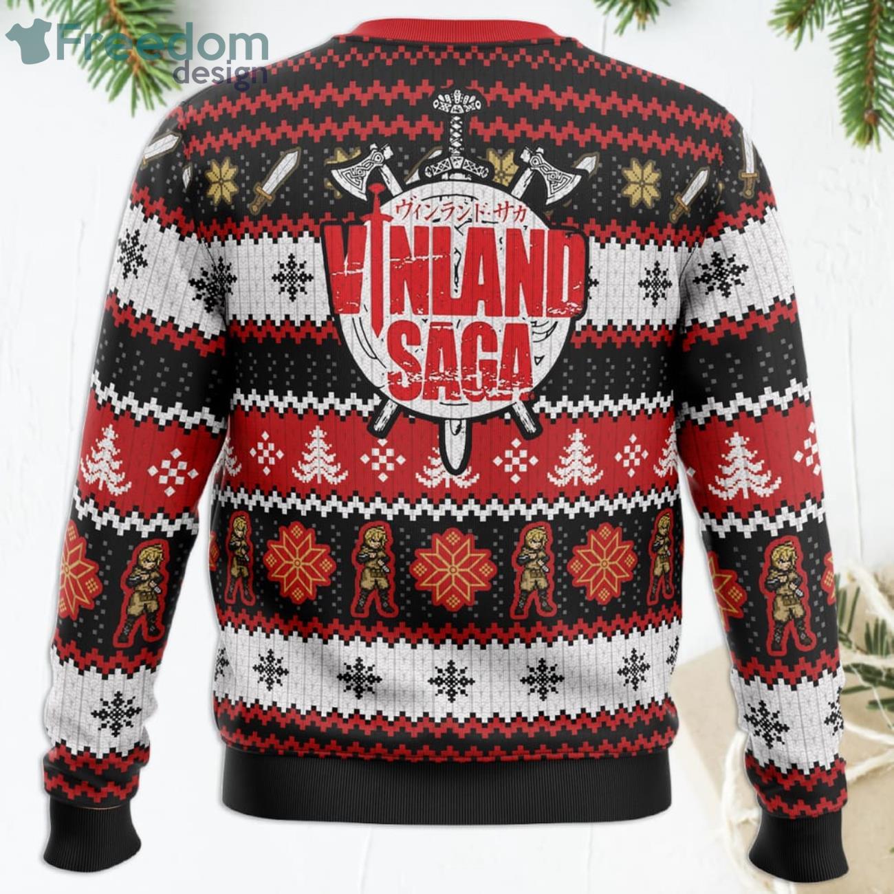 See You In Valhalla Vinland Saga Christmas Sweater Product Photo 4 See You In Valhalla Vinland Saga Christmas Sweater Product Photo 4