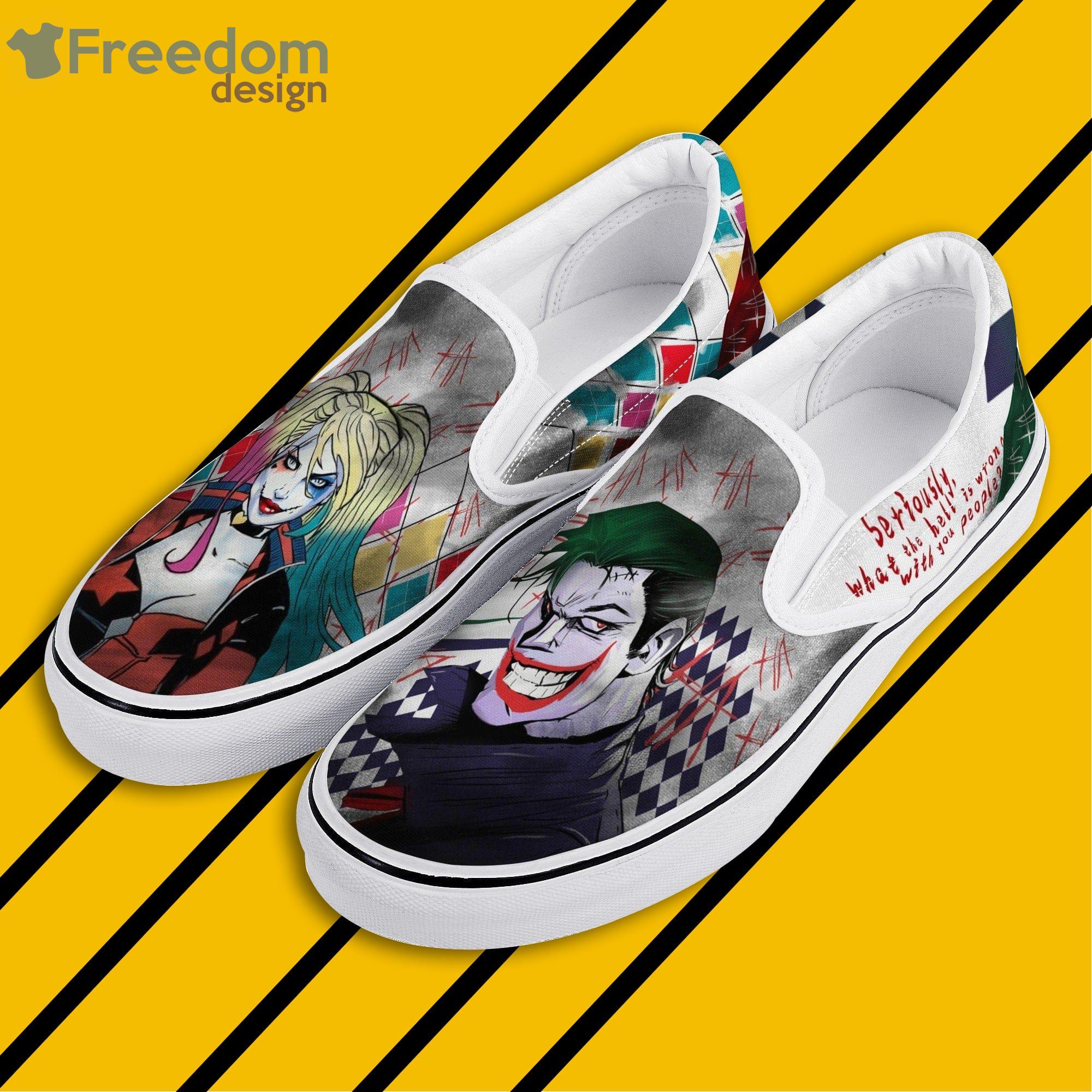 Suicide Squad Slip On Shoes For Men And Women