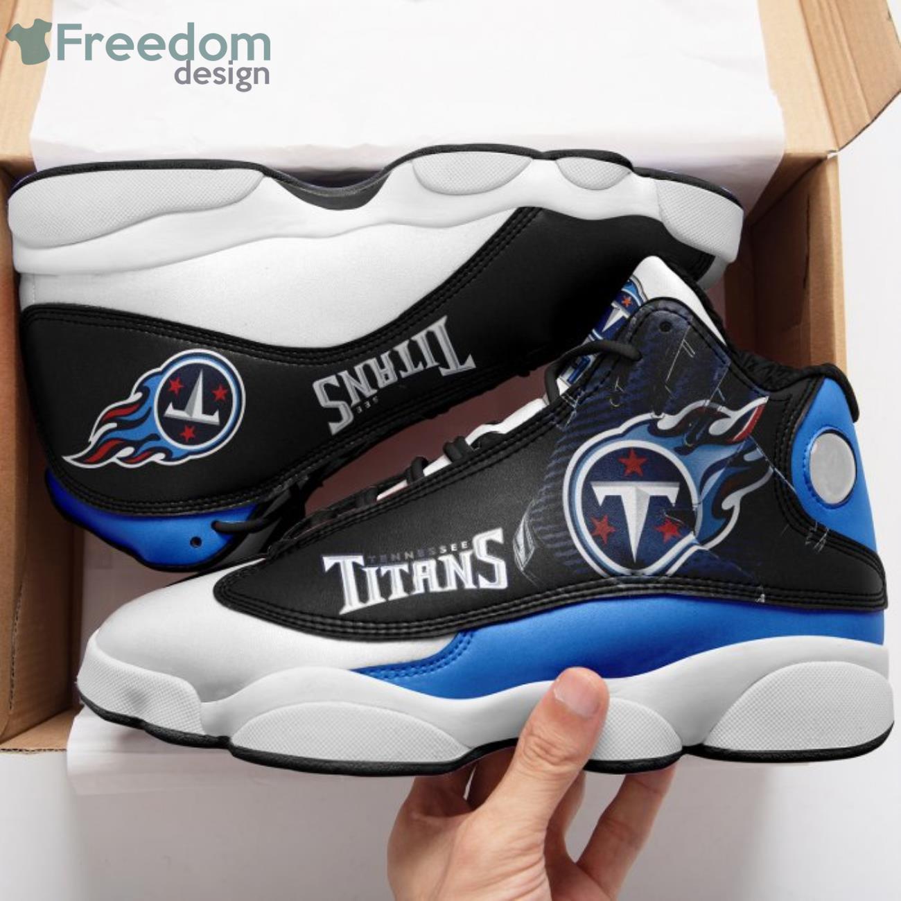 Nfl Tennessee Titans Air Jordan 13 Shoes For Fans