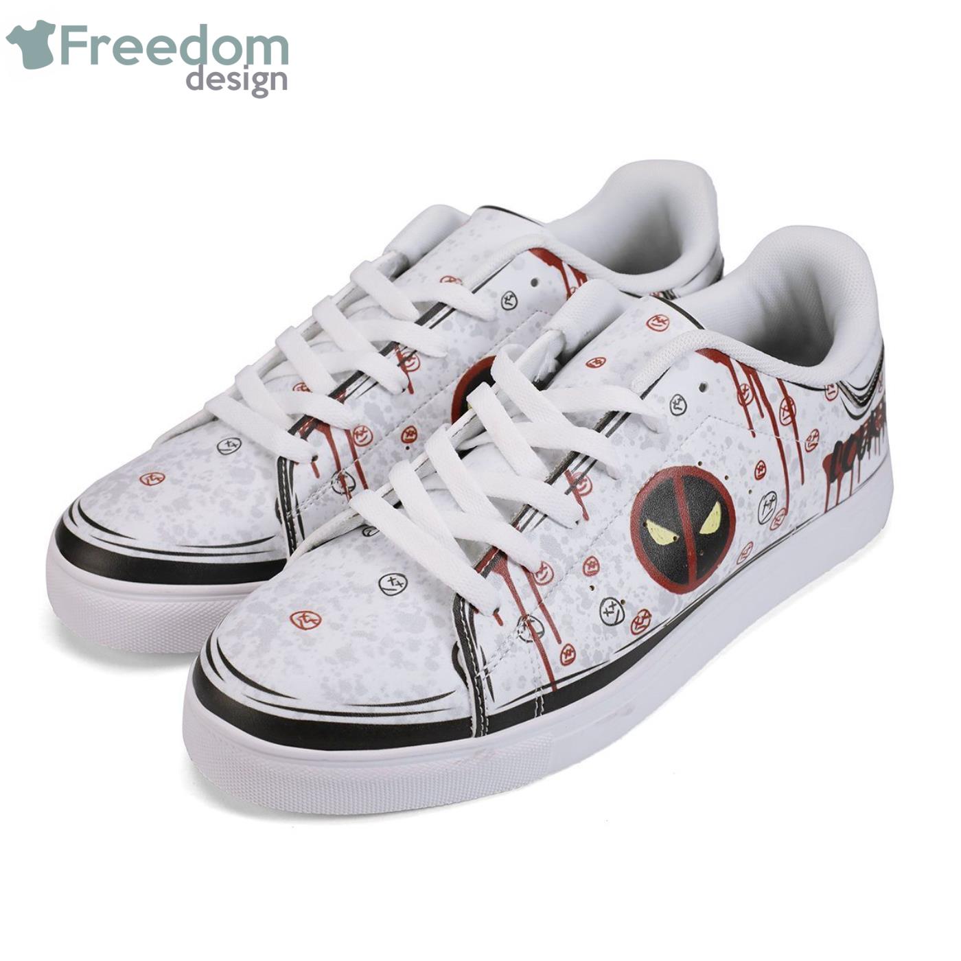 Wade Wilson Face Symbol Sneaker Skate Shoes Product Photo 1