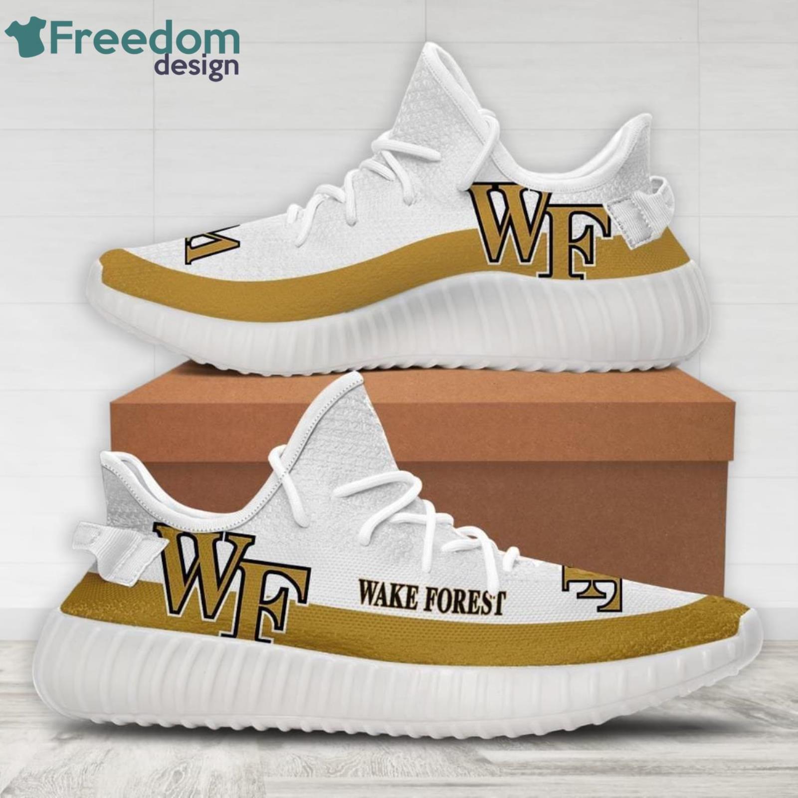 Wake Forest Demon Deacons Yeezy Sneaker Shoes Product Photo 1