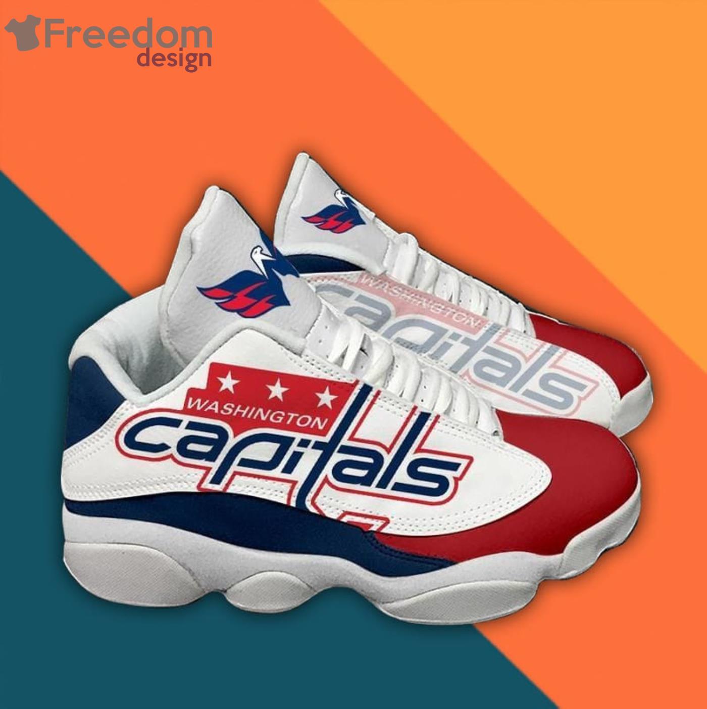 Washington Capitals Air Jordan 13 Sneaker Shoes Product Photo 1
