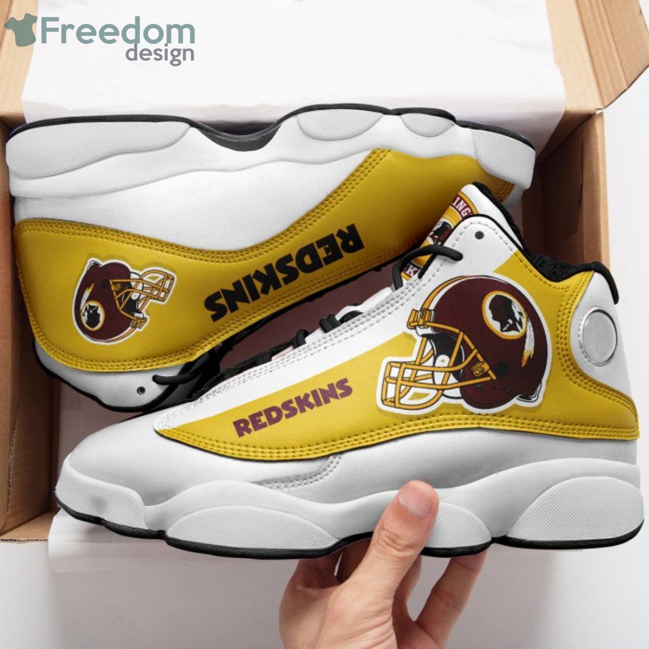 Washington Redskins Team Sneaker Air Jordan 13  Shoes For Fans Product Photo 1