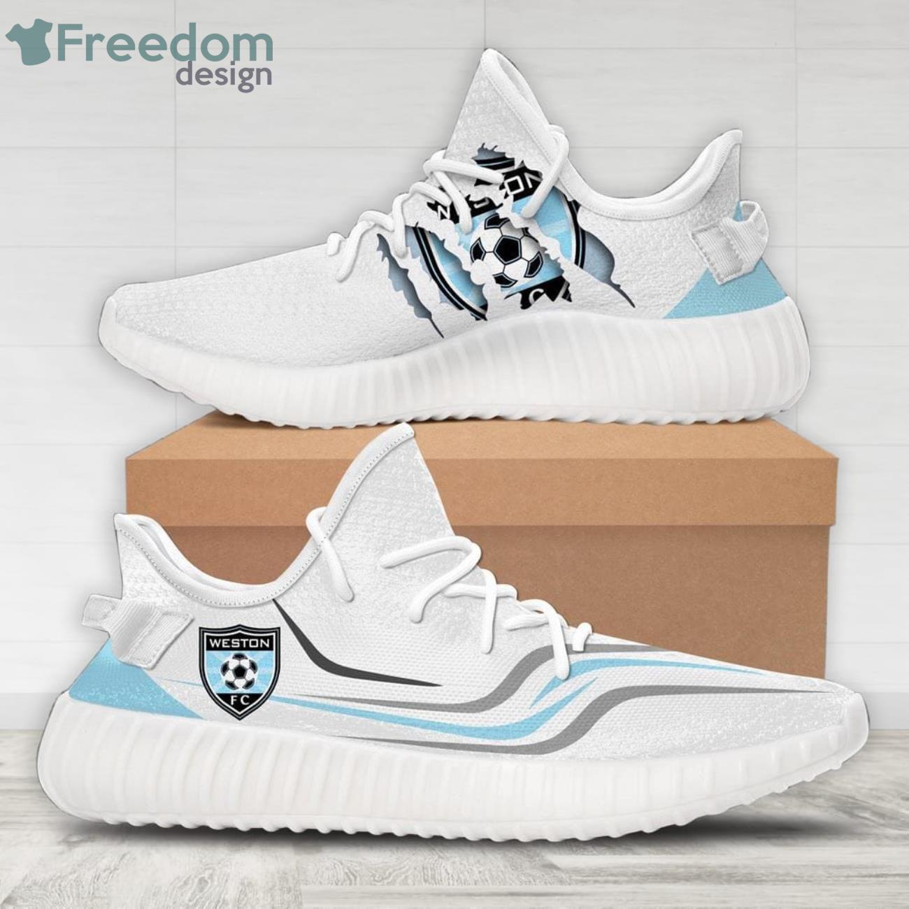 Weston Fc Usl League Yeezy Sneaker Shoes Product Photo 1