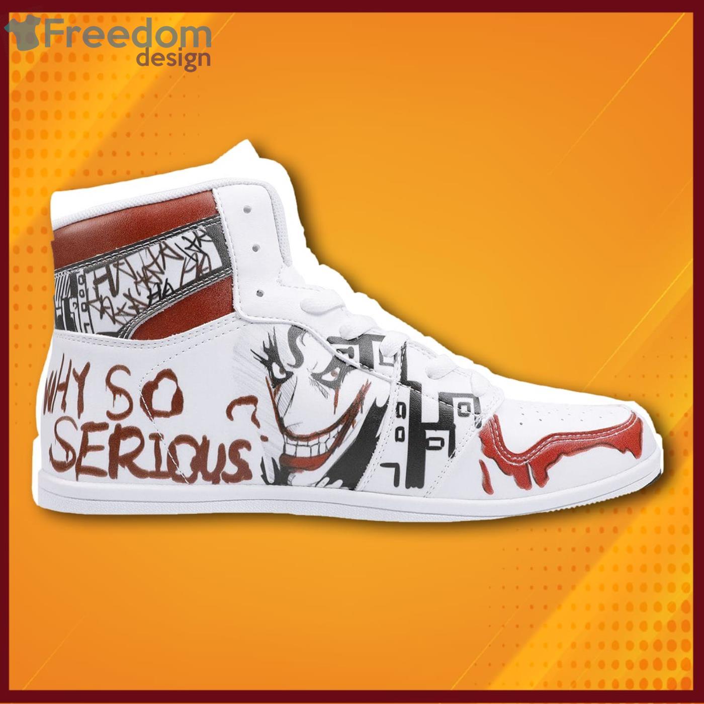 Why So Serious White Sneaker Boots Shoes Product Photo 3 Why So Serious White Sneaker Boots Shoes Product Photo 3