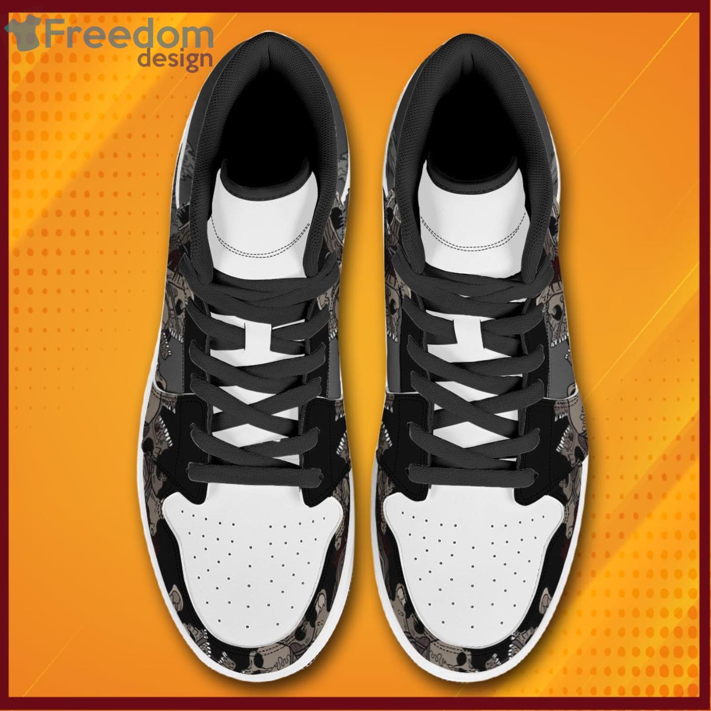 Wolf Scary Skull Sneaker Boots Shoes Product Photo 4 Wolf Scary Skull Sneaker Boots Shoes Product Photo 4